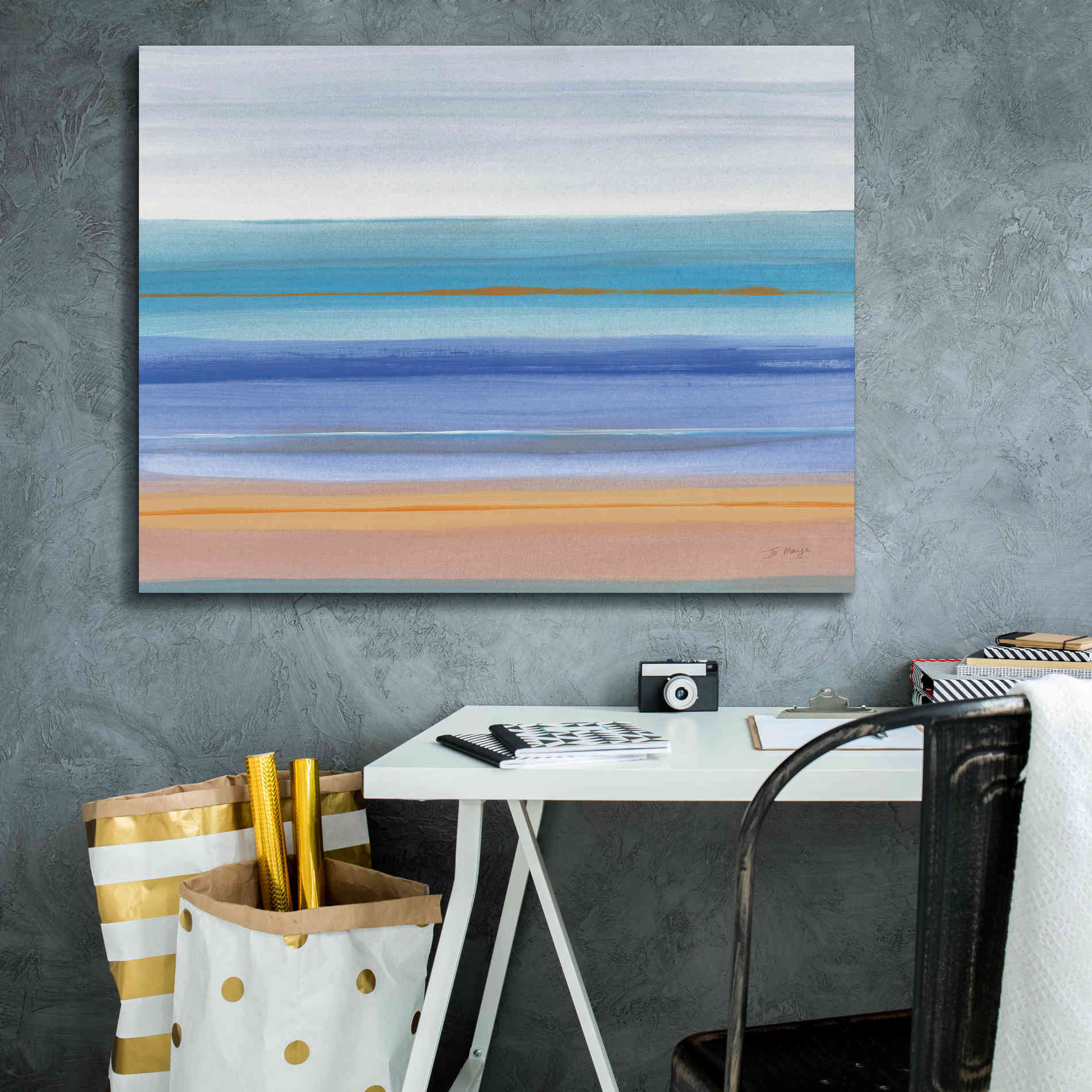 'Warmth' by Jo Maye, Canvas Wall Art,34 x 26