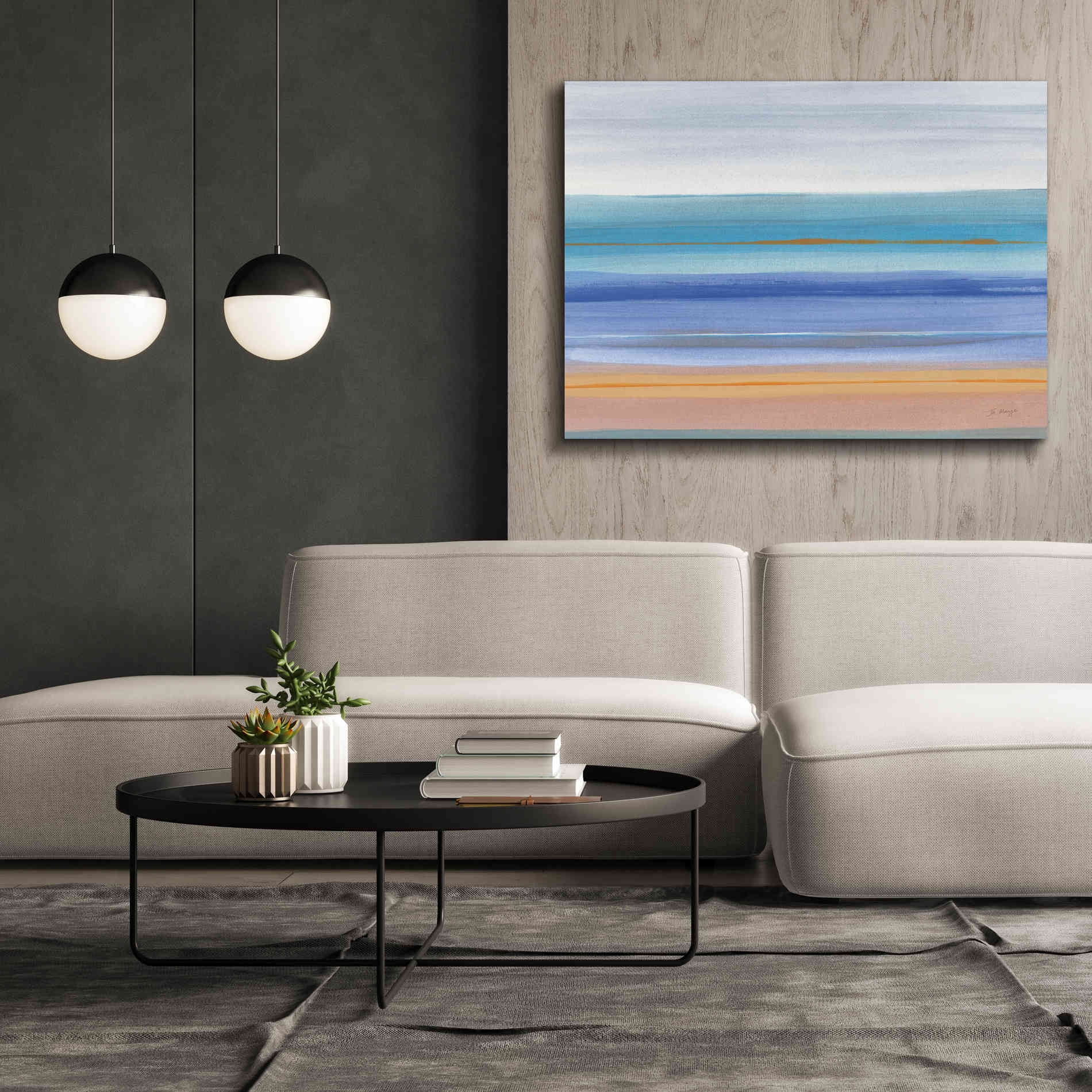 'Warmth' by Jo Maye, Canvas Wall Art,54 x 40