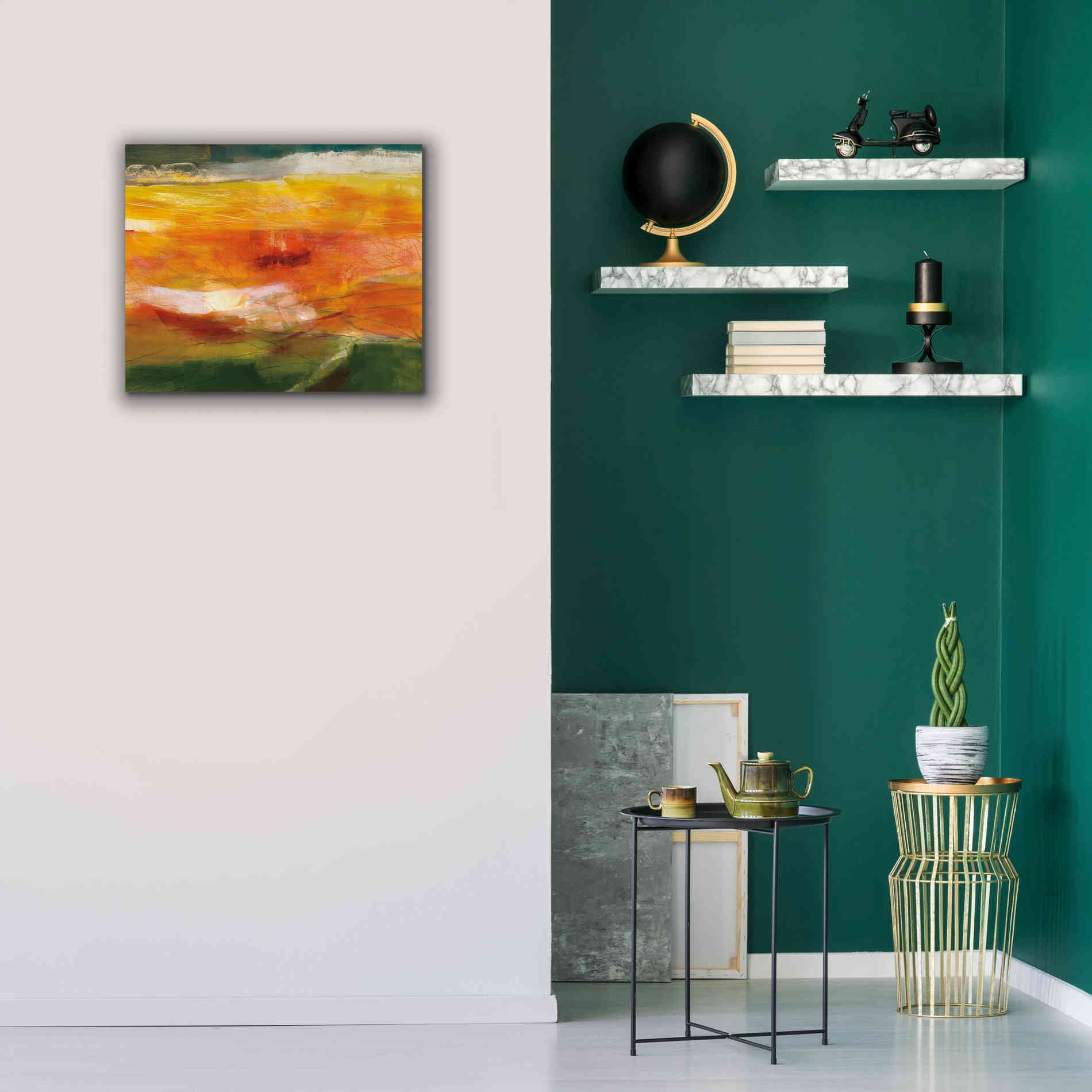 'Bog Journey v2' by Jo Maye, Canvas Wall Art,24 x 20