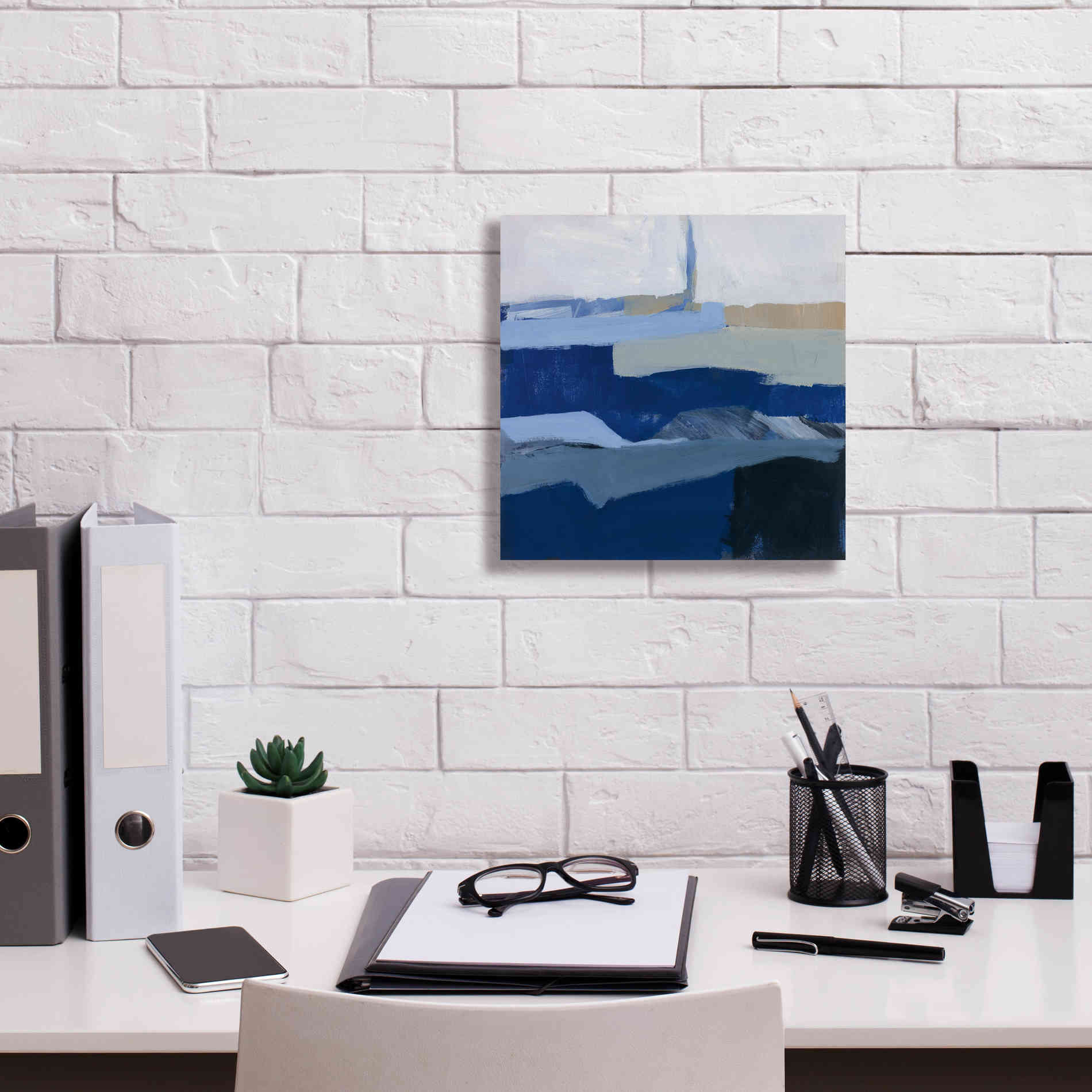 'Crisp Day v2' by Jo Maye, Canvas Wall Art,12 x 12