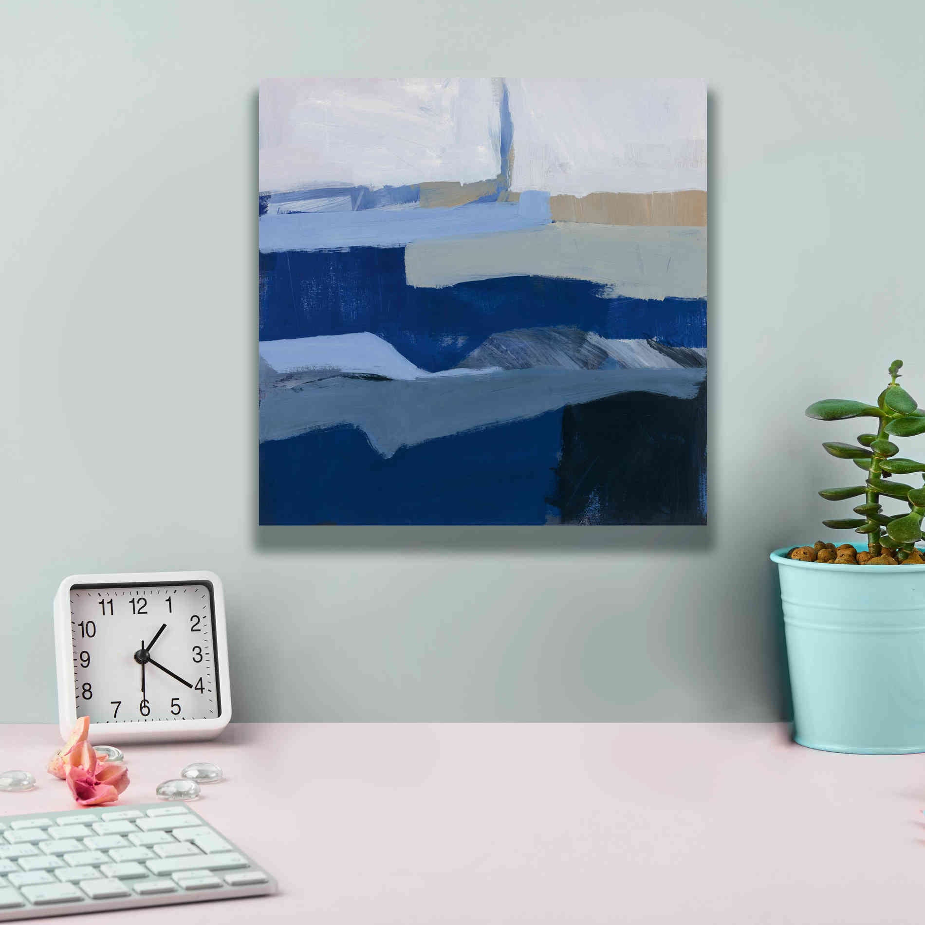 'Crisp Day v2' by Jo Maye, Canvas Wall Art,12 x 12