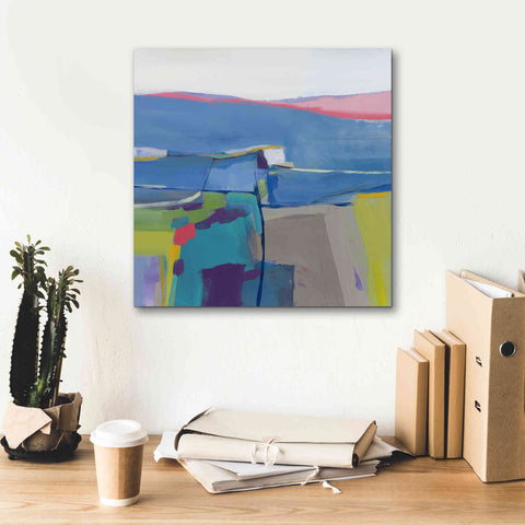 Image of 'Hill Side Bright' by Jo Maye, Canvas Wall Art,18 x 18