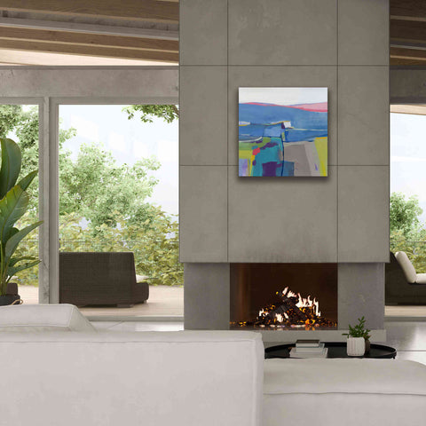 Image of 'Hill Side Bright' by Jo Maye, Canvas Wall Art,26 x 26