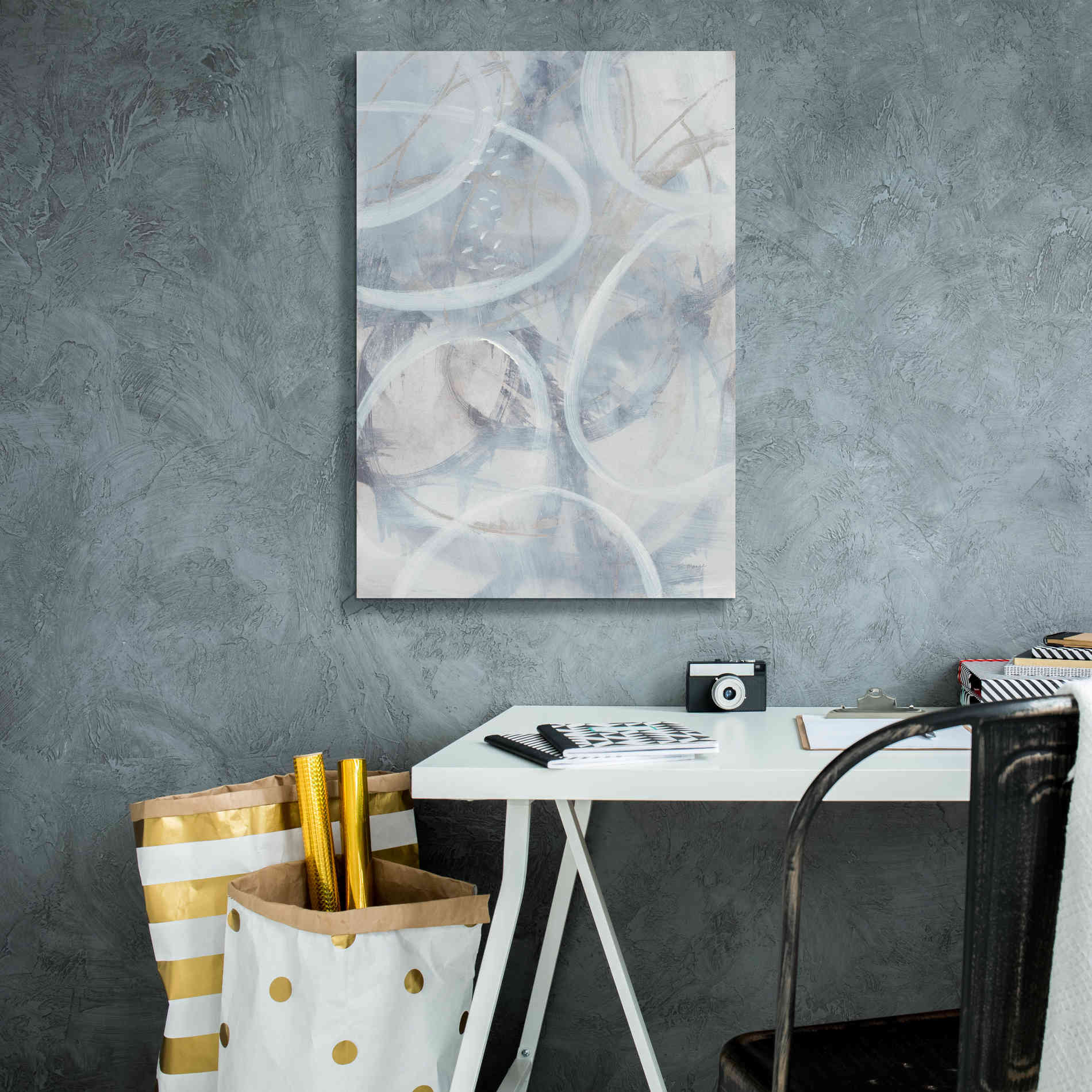 'Float I' by Jo Maye, Canvas Wall Art,18 x 26