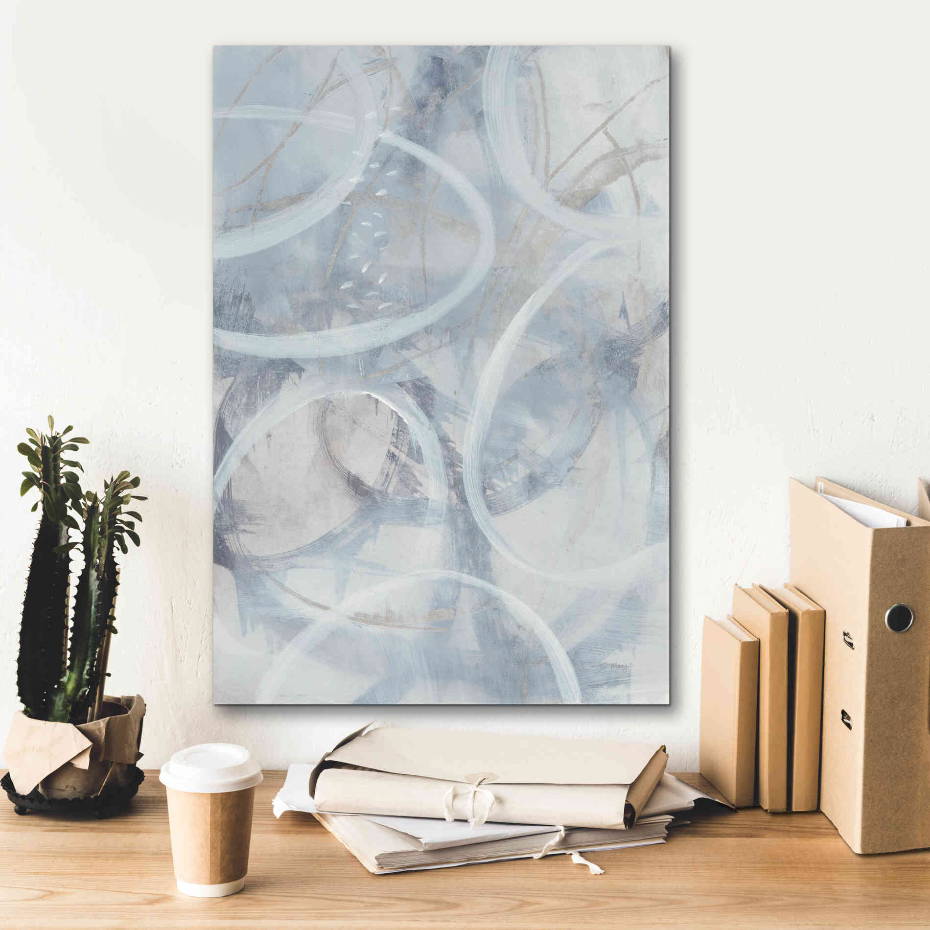 'Float I' by Jo Maye, Canvas Wall Art,18 x 26