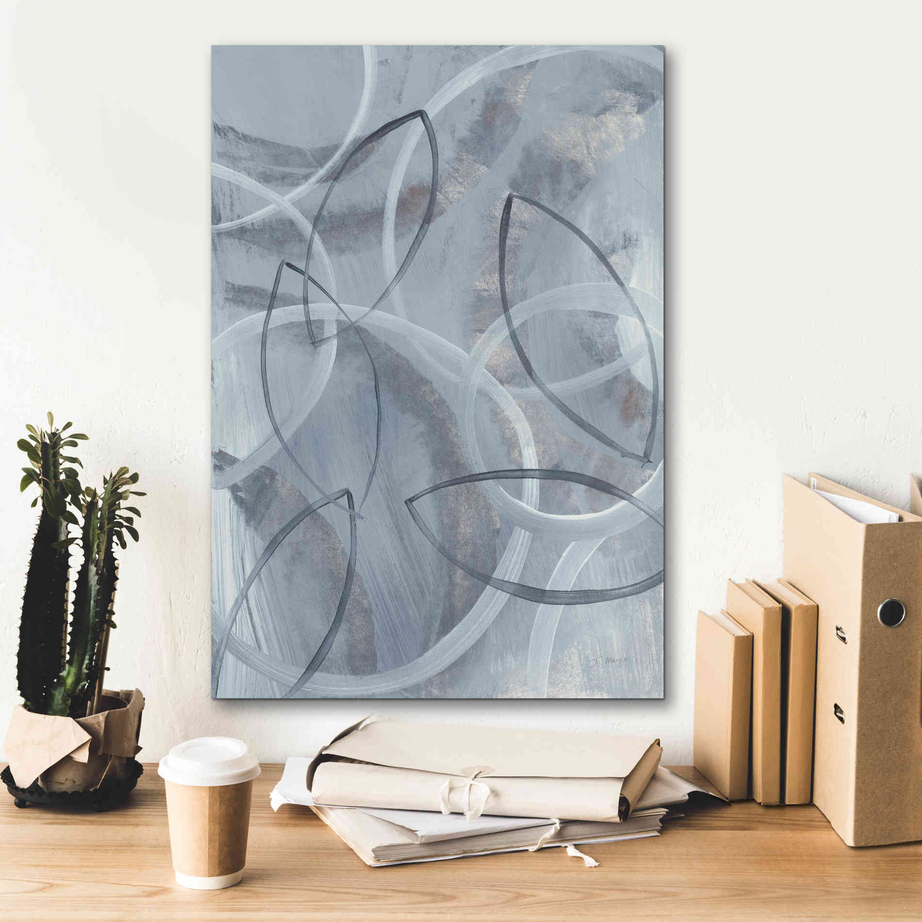 'Float II' by Jo Maye, Canvas Wall Art,18 x 26