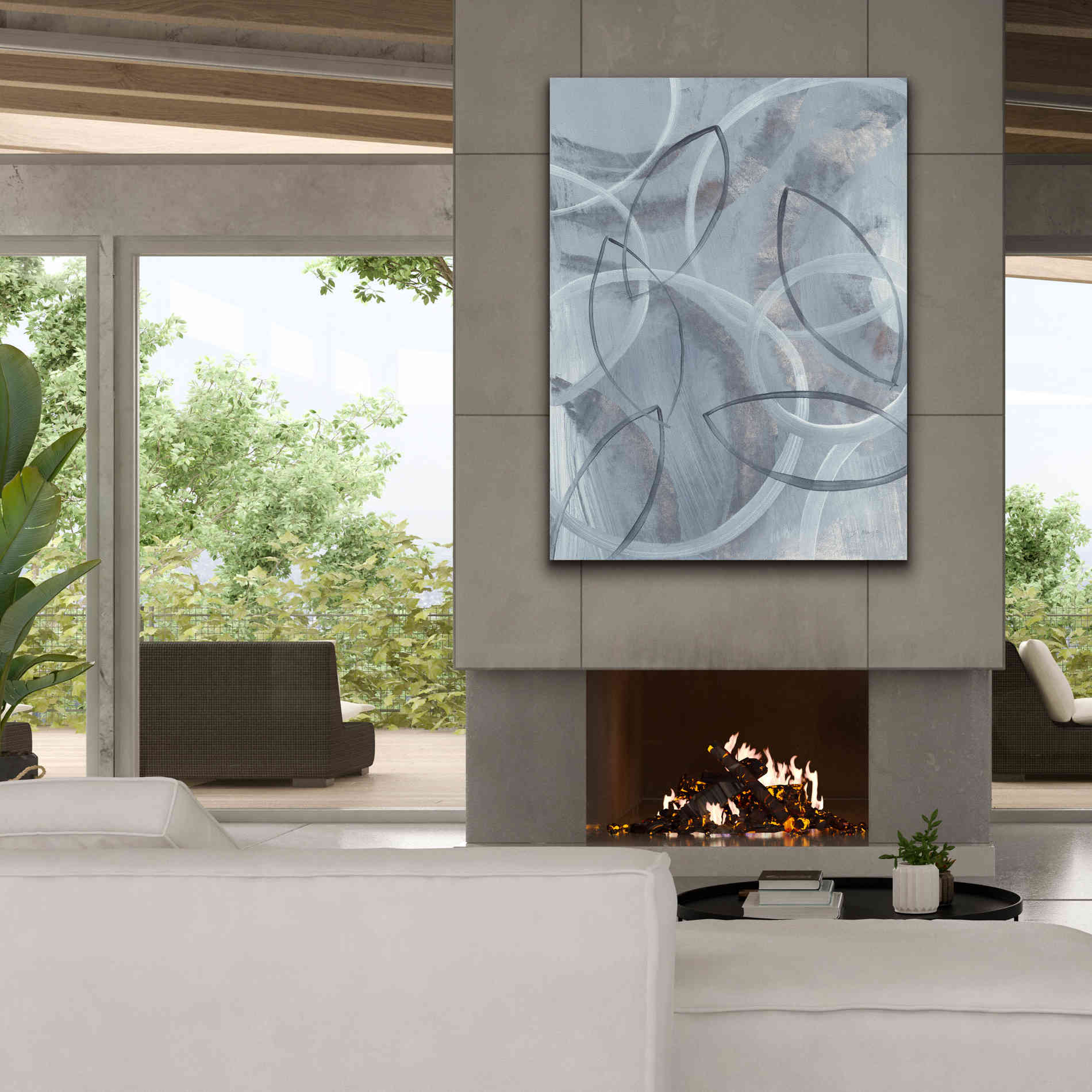 'Float II' by Jo Maye, Canvas Wall Art,40 x 54