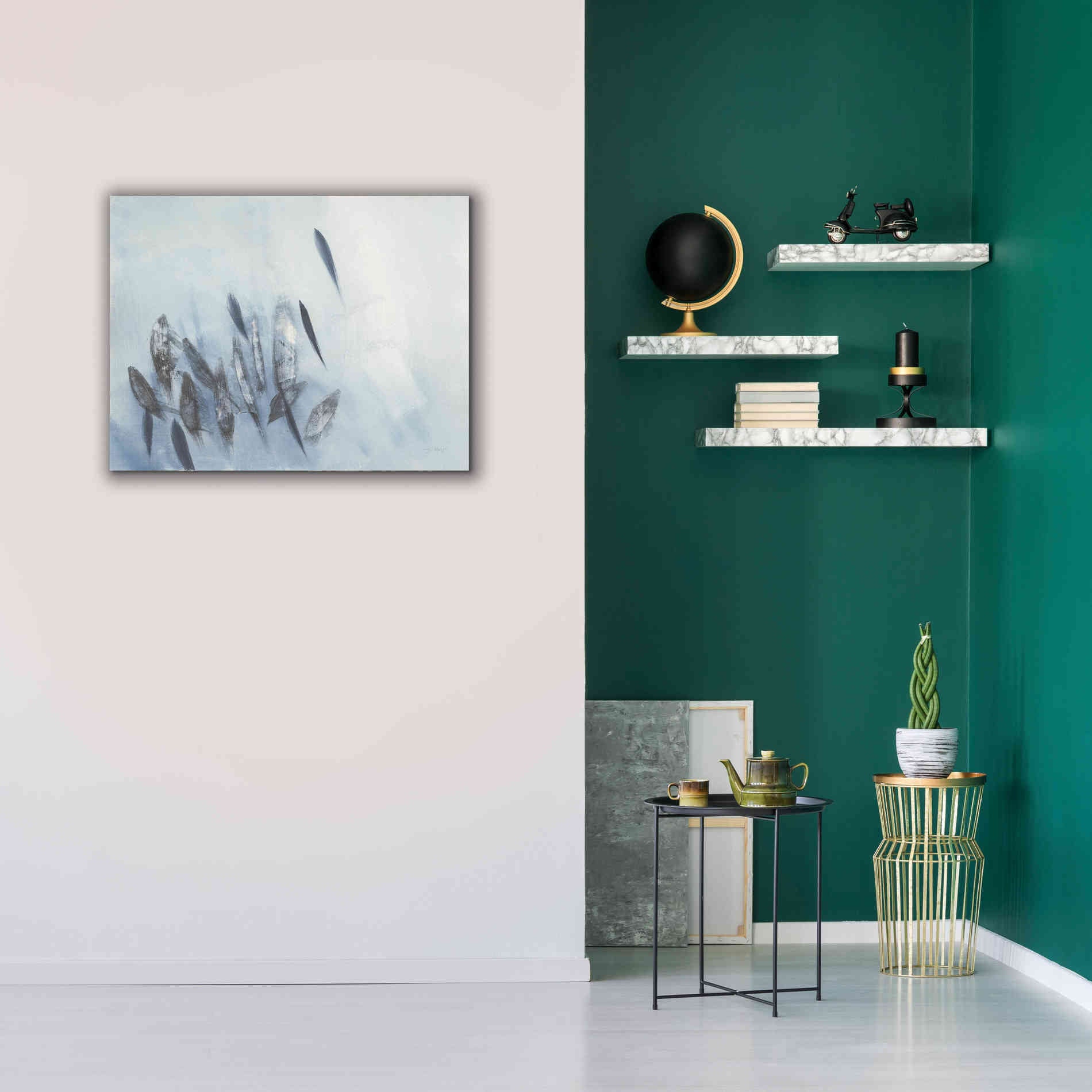 'Gently Waving' by Jo Maye, Canvas Wall Art,34 x 26