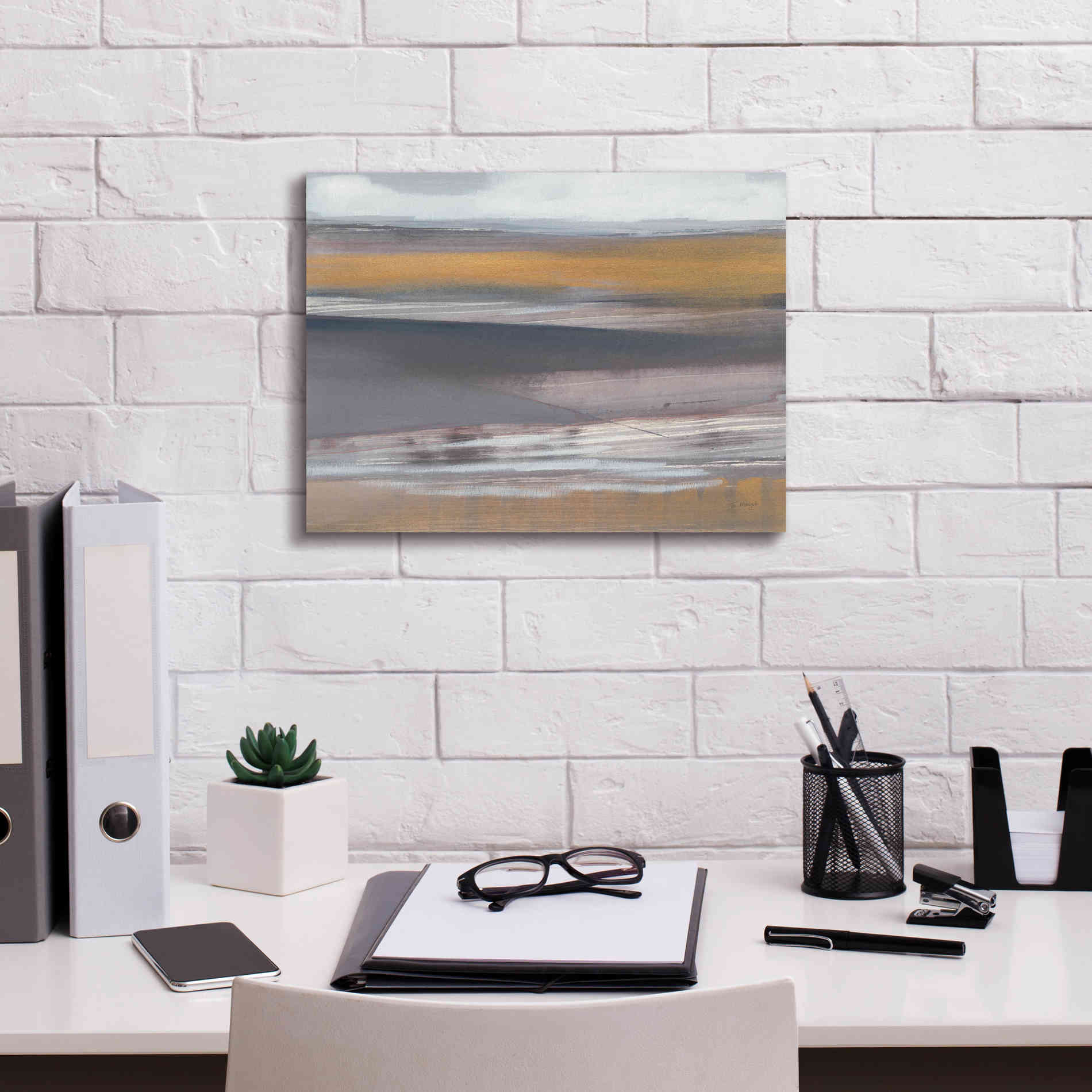 'Misty Morning' by Jo Maye, Canvas Wall Art,16 x 12