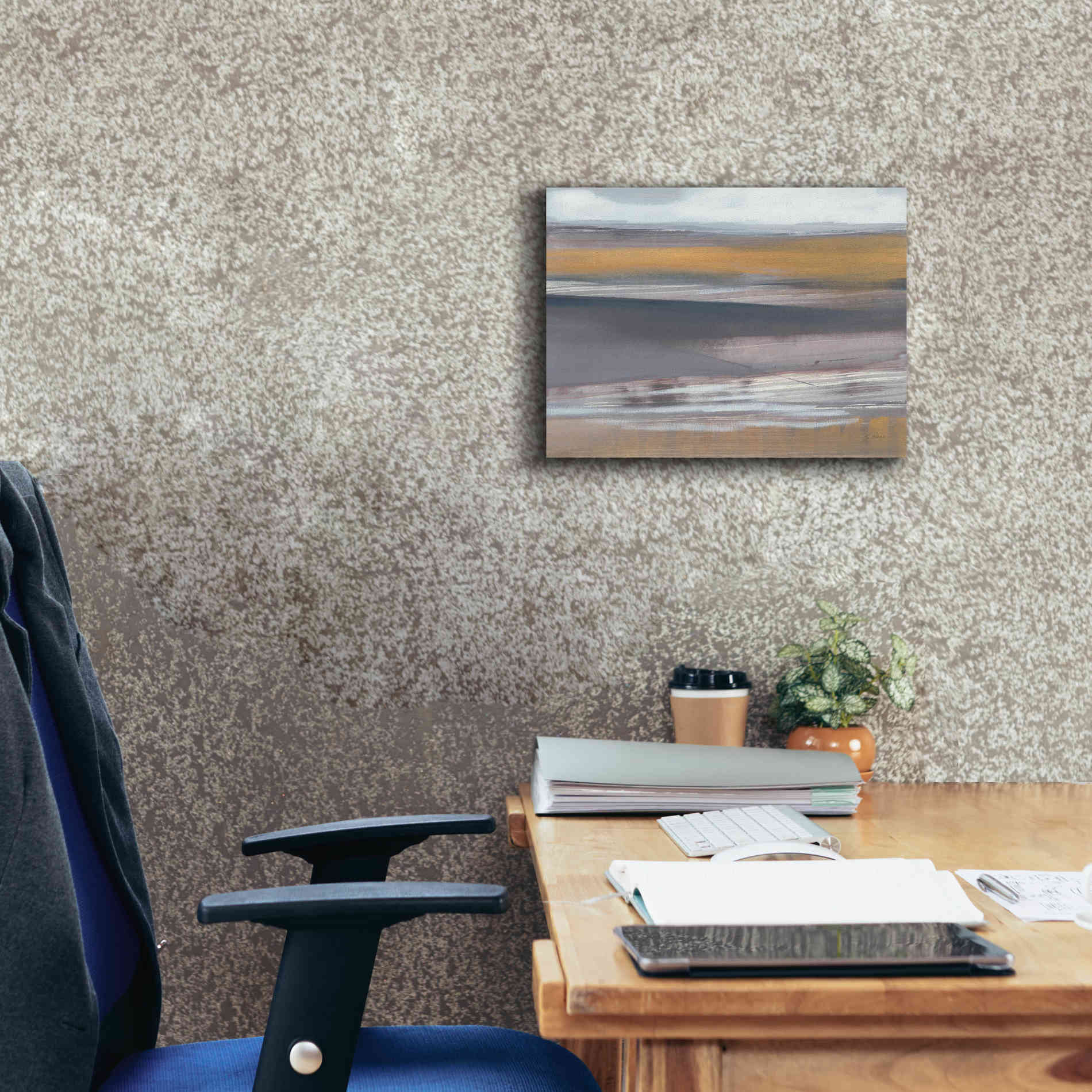 'Misty Morning' by Jo Maye, Canvas Wall Art,16 x 12