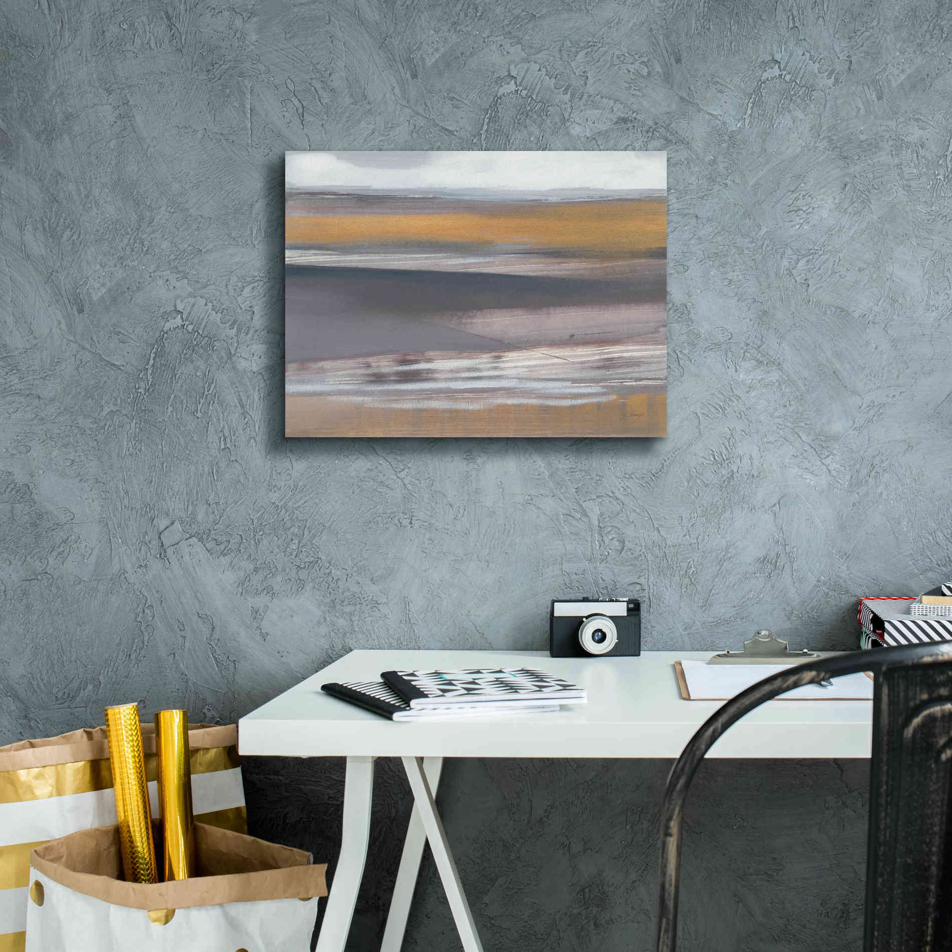 'Misty Morning' by Jo Maye, Canvas Wall Art,16 x 12