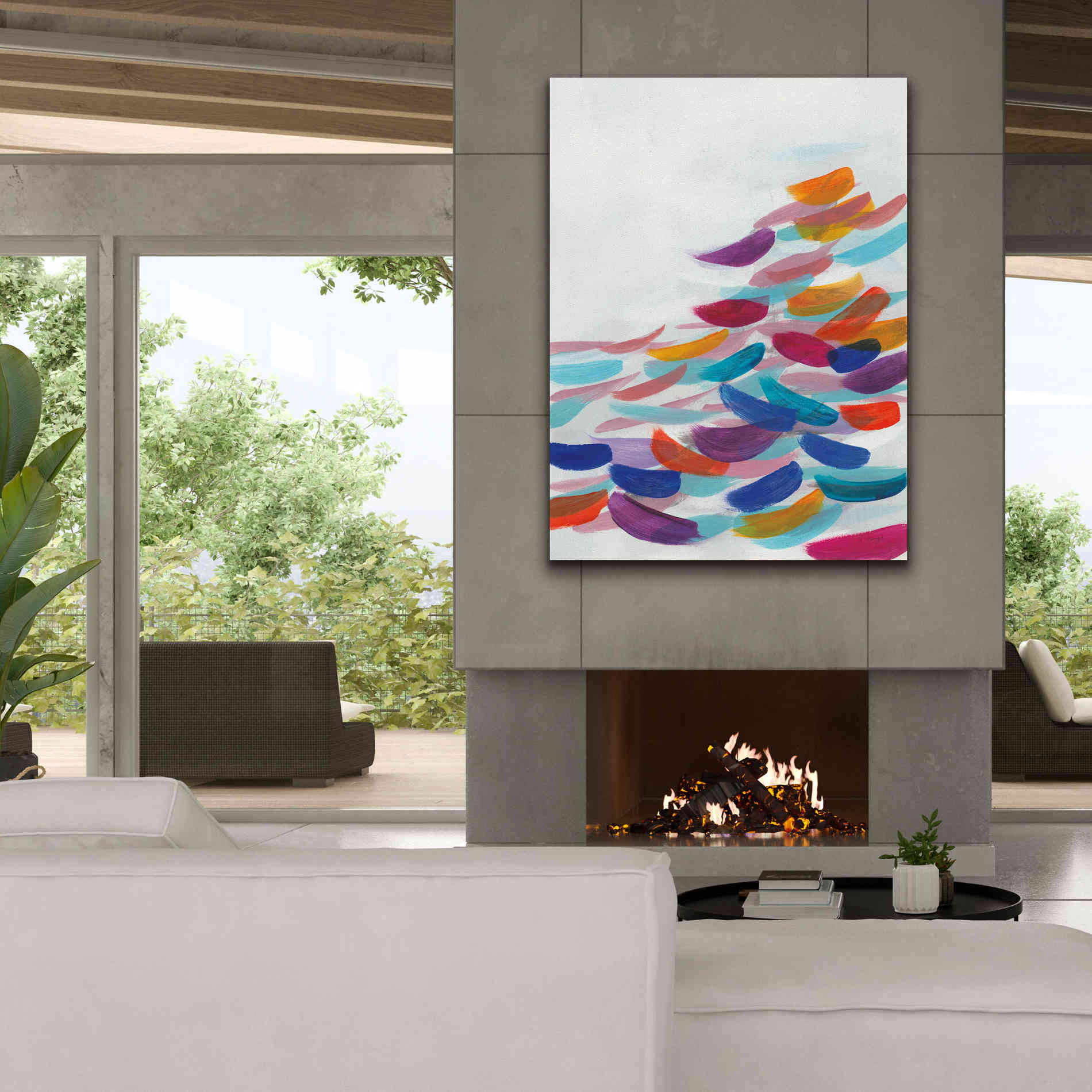 'Drift' by Jo Maye, Canvas Wall Art,40 x 54