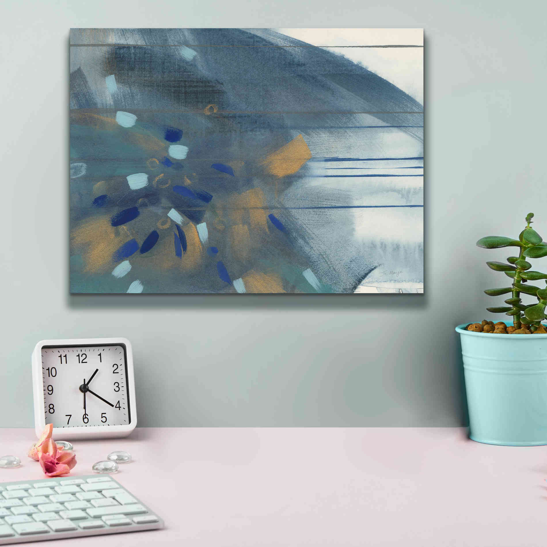 'Regal' by Jo Maye, Canvas Wall Art,16 x 12