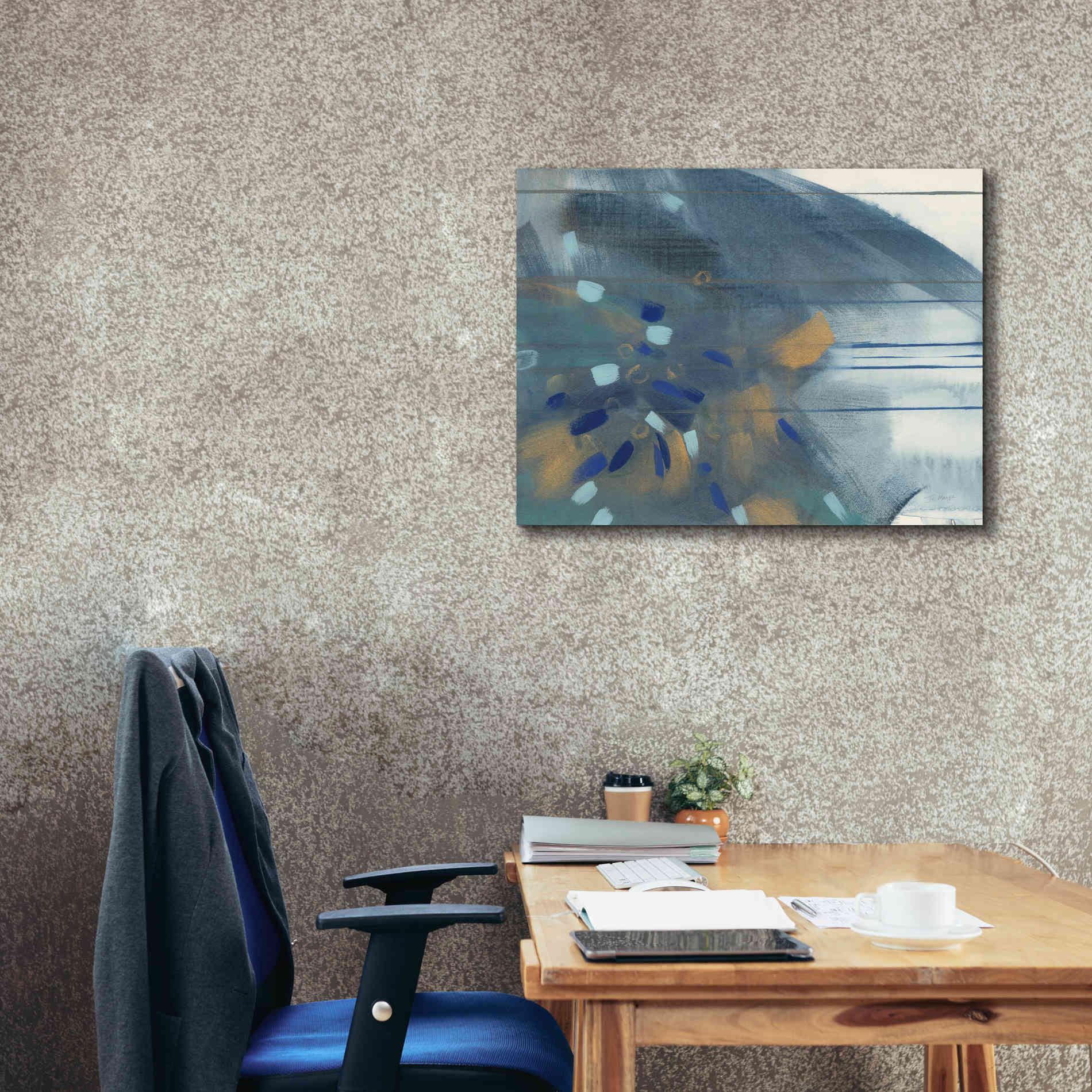 'Regal' by Jo Maye, Canvas Wall Art,34 x 26