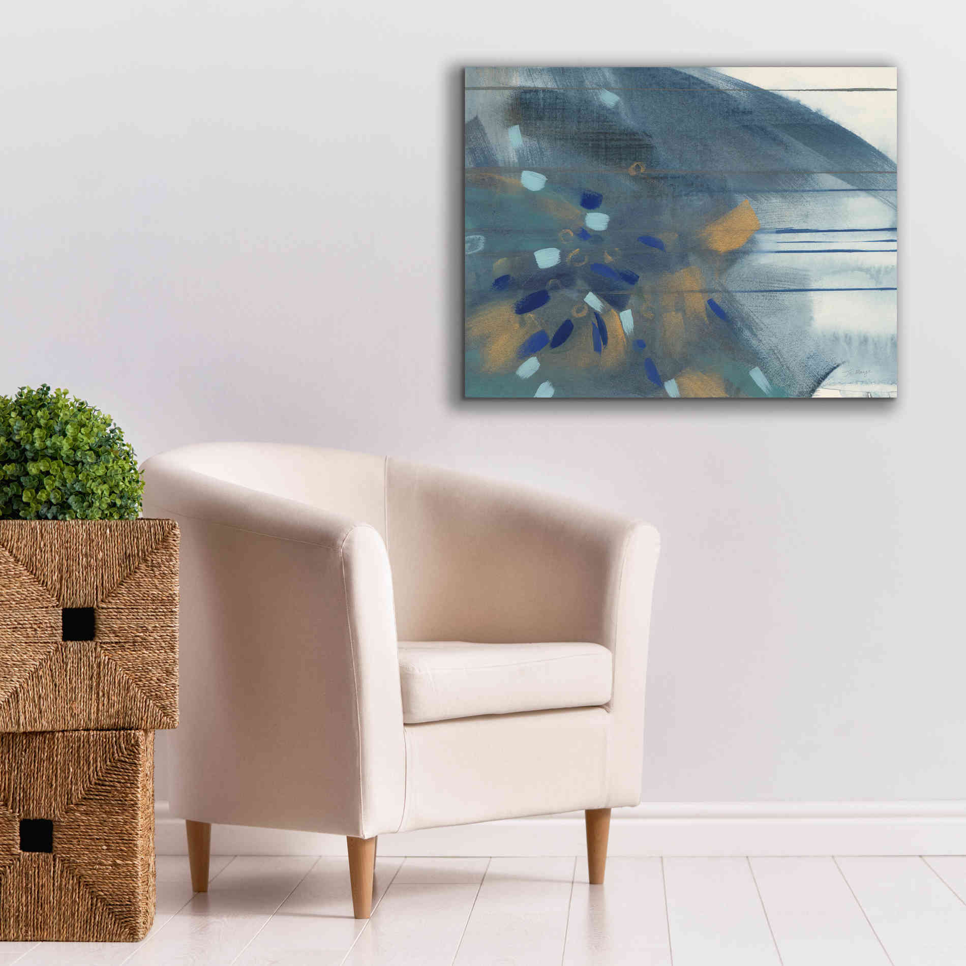 'Regal' by Jo Maye, Canvas Wall Art,34 x 26