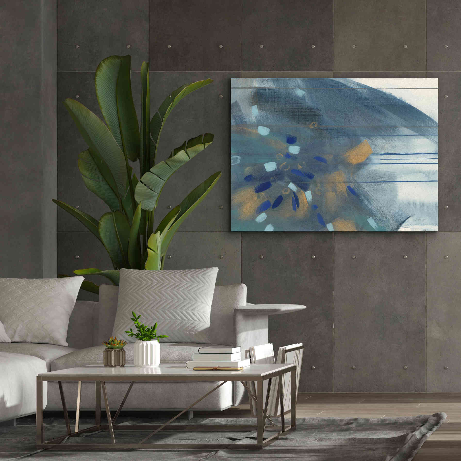 'Regal' by Jo Maye, Canvas Wall Art,54 x 40