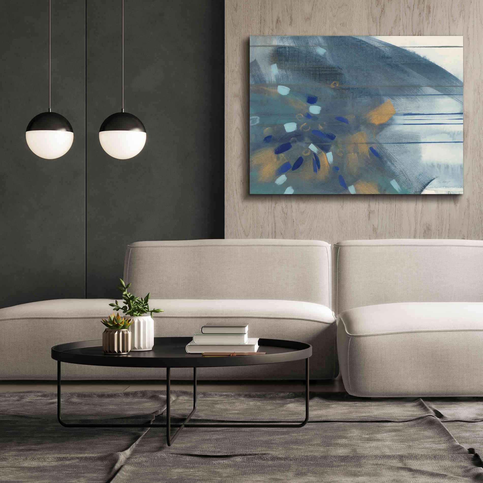 'Regal' by Jo Maye, Canvas Wall Art,54 x 40