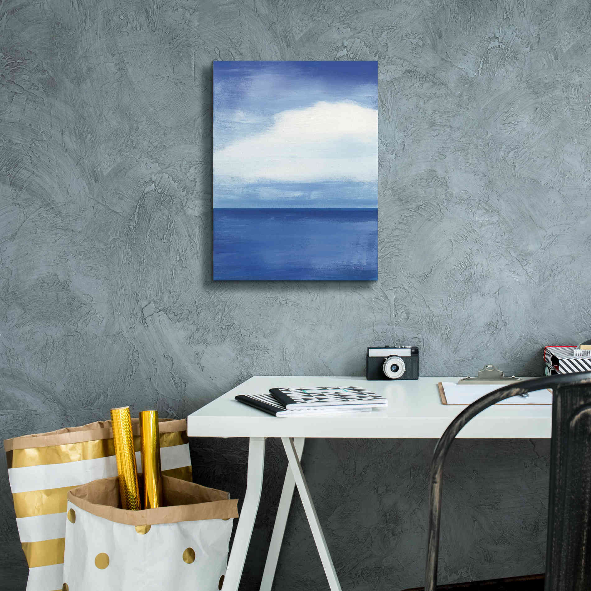 'Seascape I' by Jo Maye, Canvas Wall Art,12 x 16