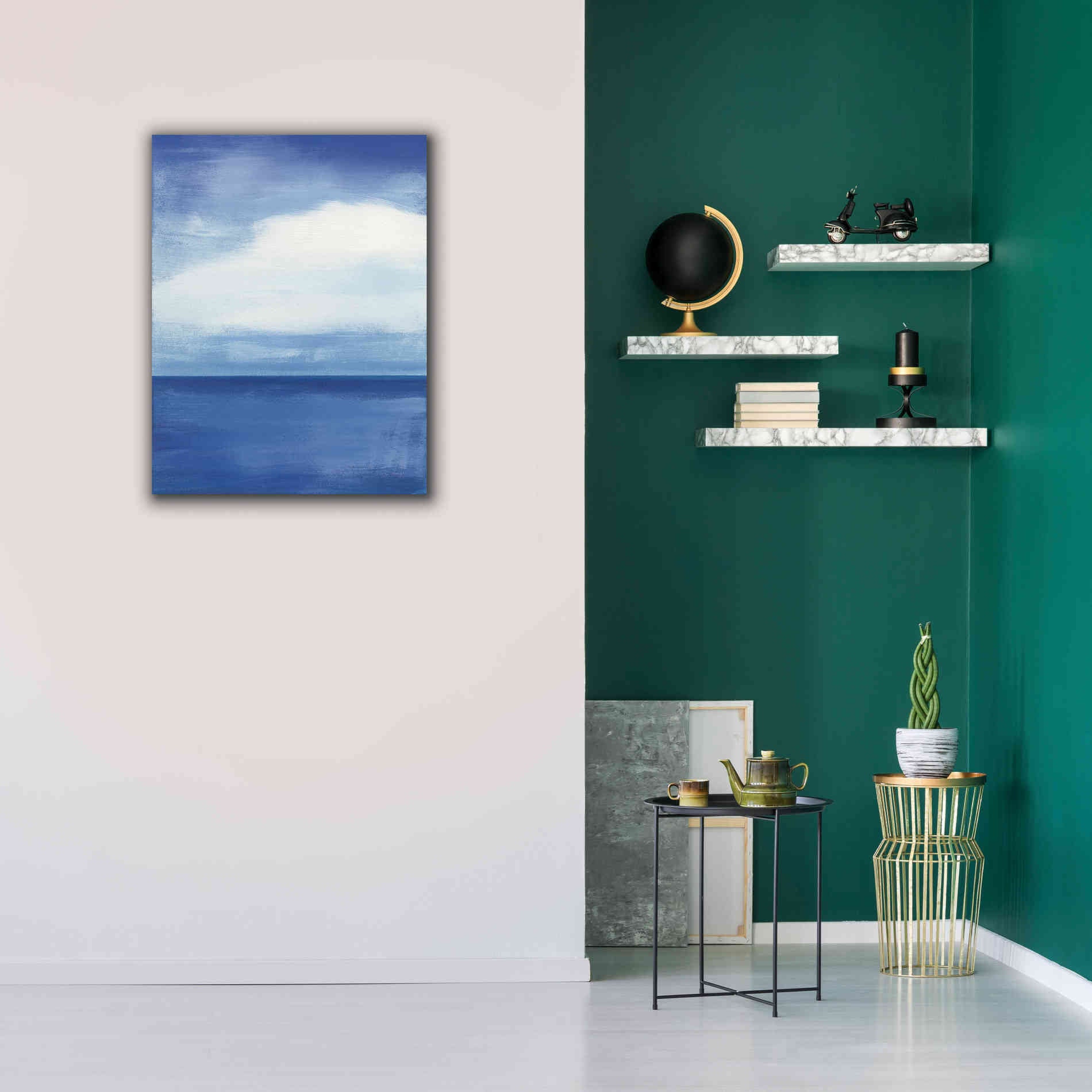 'Seascape I' by Jo Maye, Canvas Wall Art,26 x 34