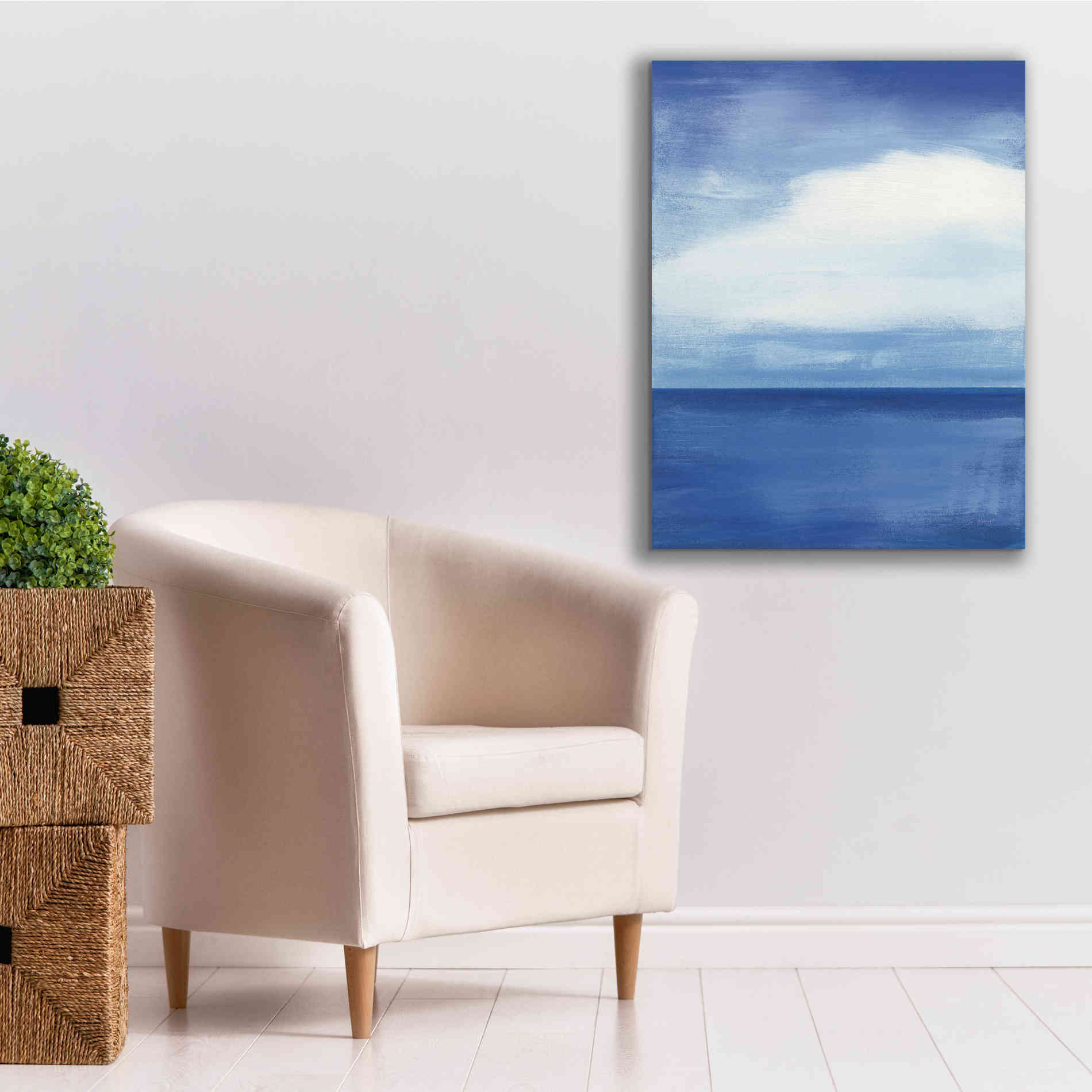 'Seascape I' by Jo Maye, Canvas Wall Art,26 x 34