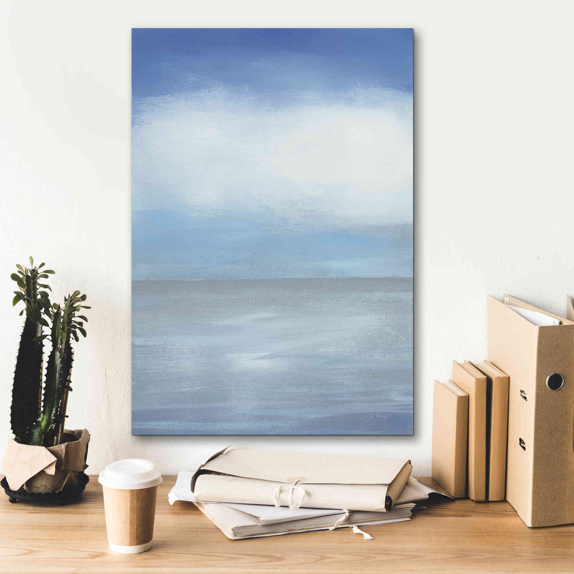 'Seascape II' by Jo Maye, Canvas Wall Art,18 x 26