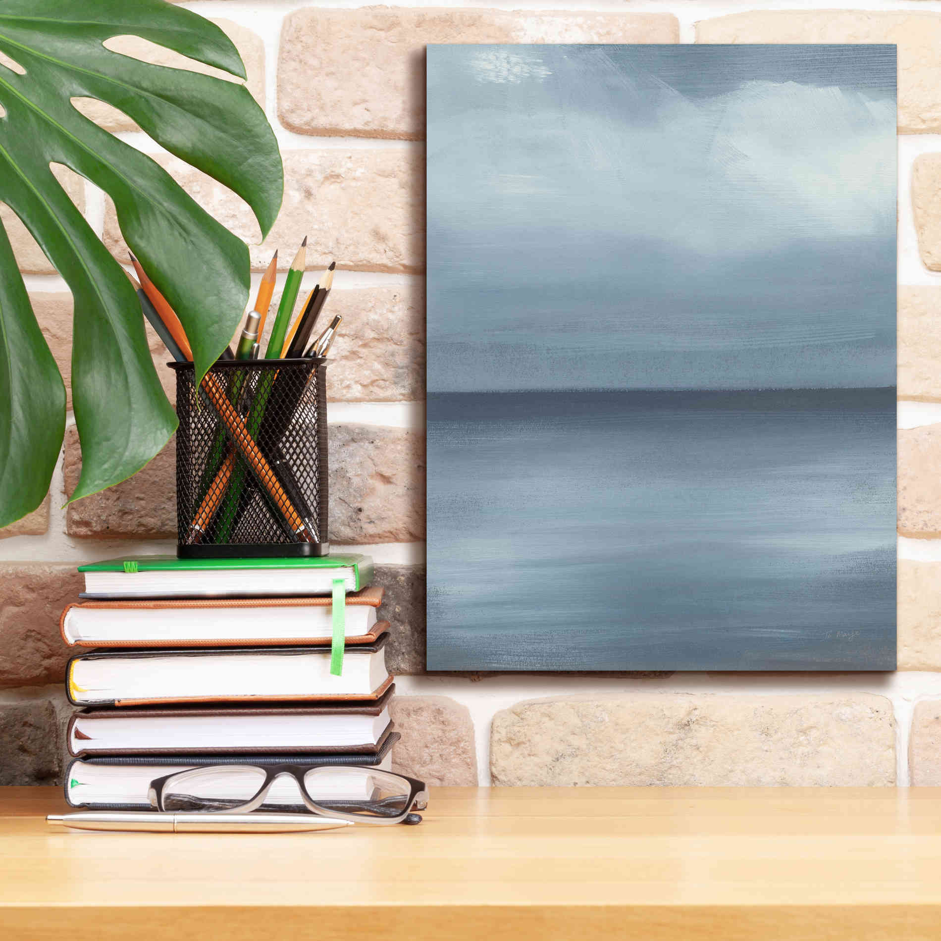 'Seascape III' by Jo Maye, Canvas Wall Art,12 x 16