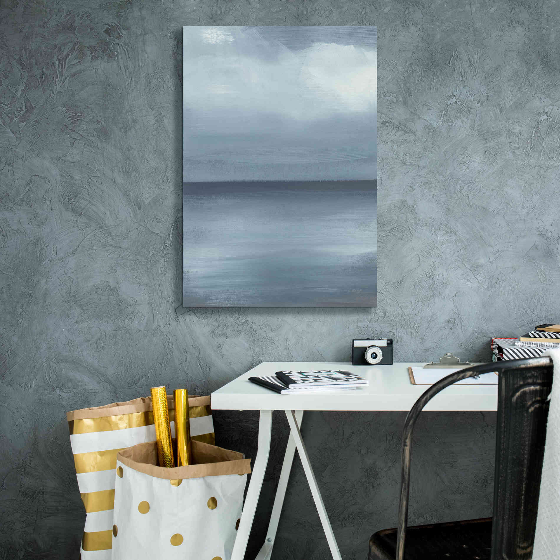 'Seascape III' by Jo Maye, Canvas Wall Art,18 x 26