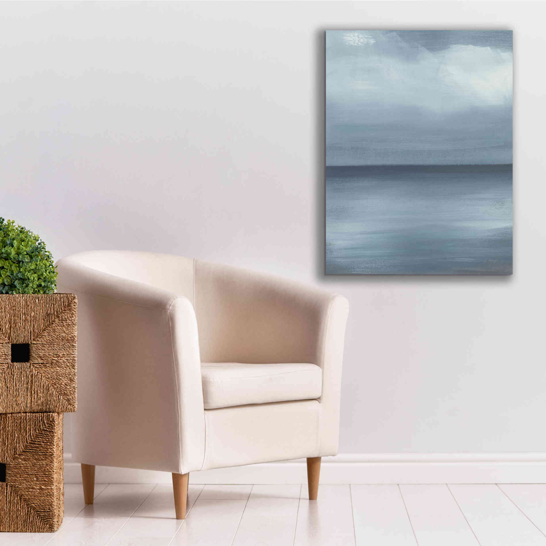 'Seascape III' by Jo Maye, Canvas Wall Art,26 x 34