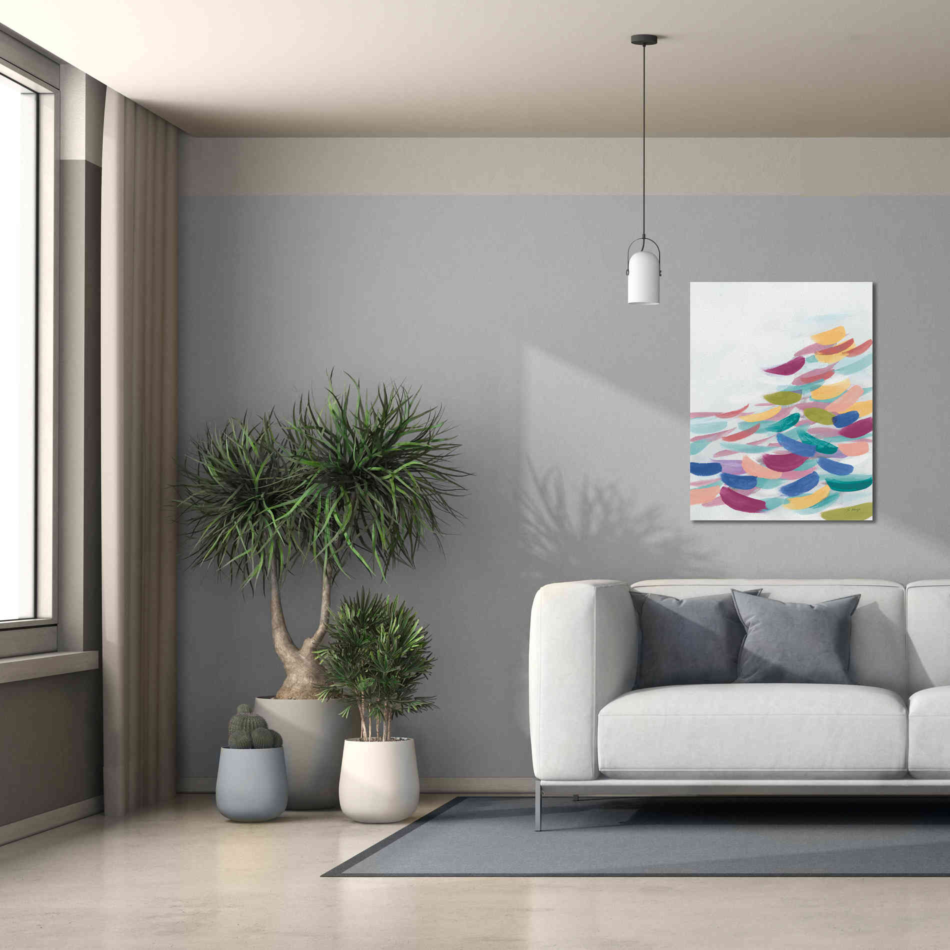 'Drift Pastel' by Jo Maye, Canvas Wall Art,26 x 34