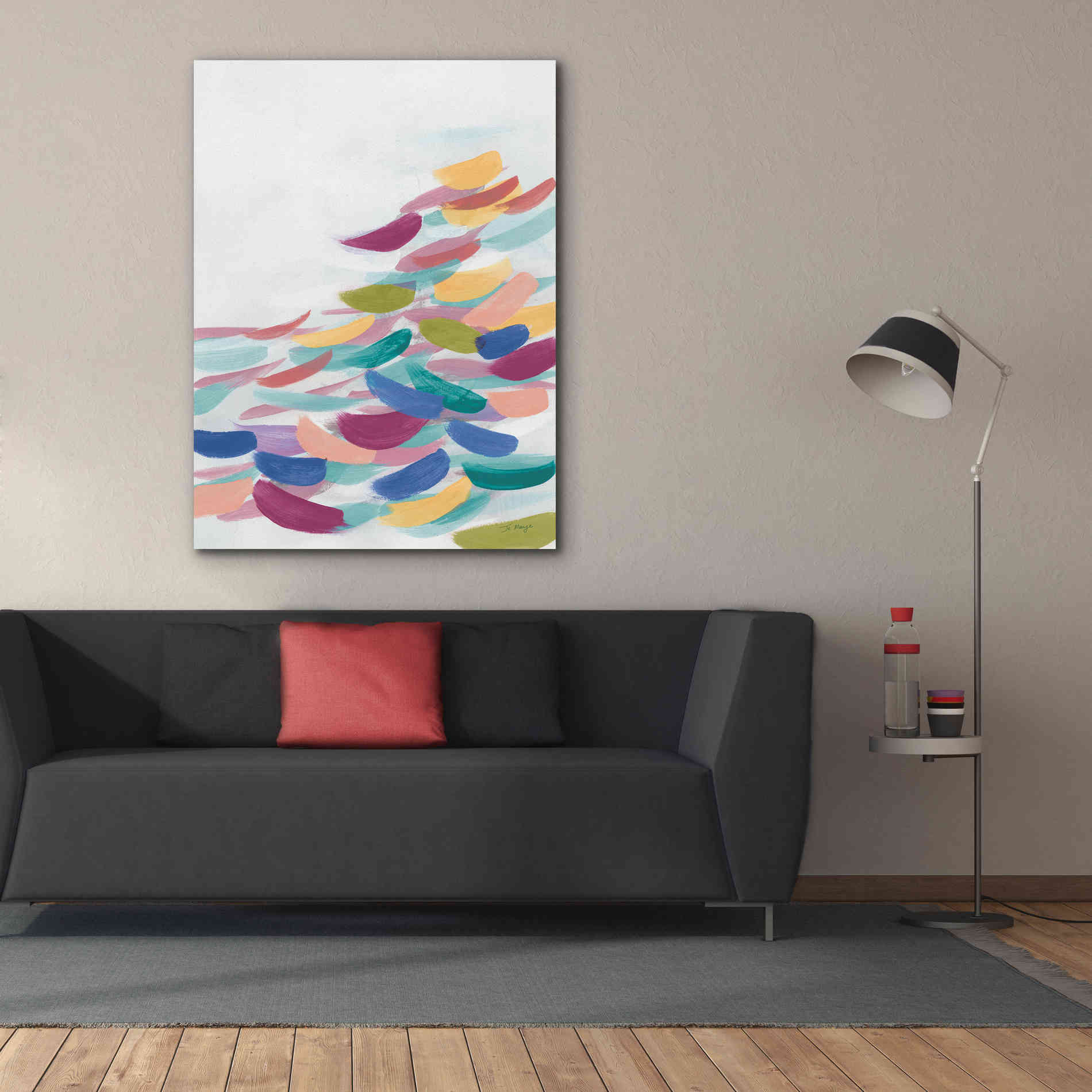 'Drift Pastel' by Jo Maye, Canvas Wall Art,40 x 54
