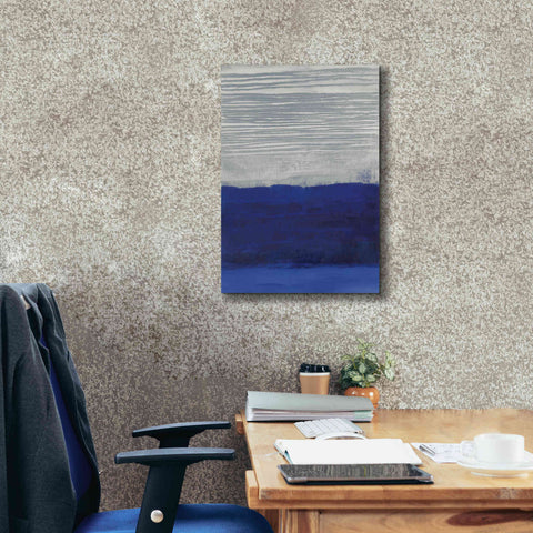 Image of 'Gray Haze' by Jo Maye, Canvas Wall Art,18 x 26