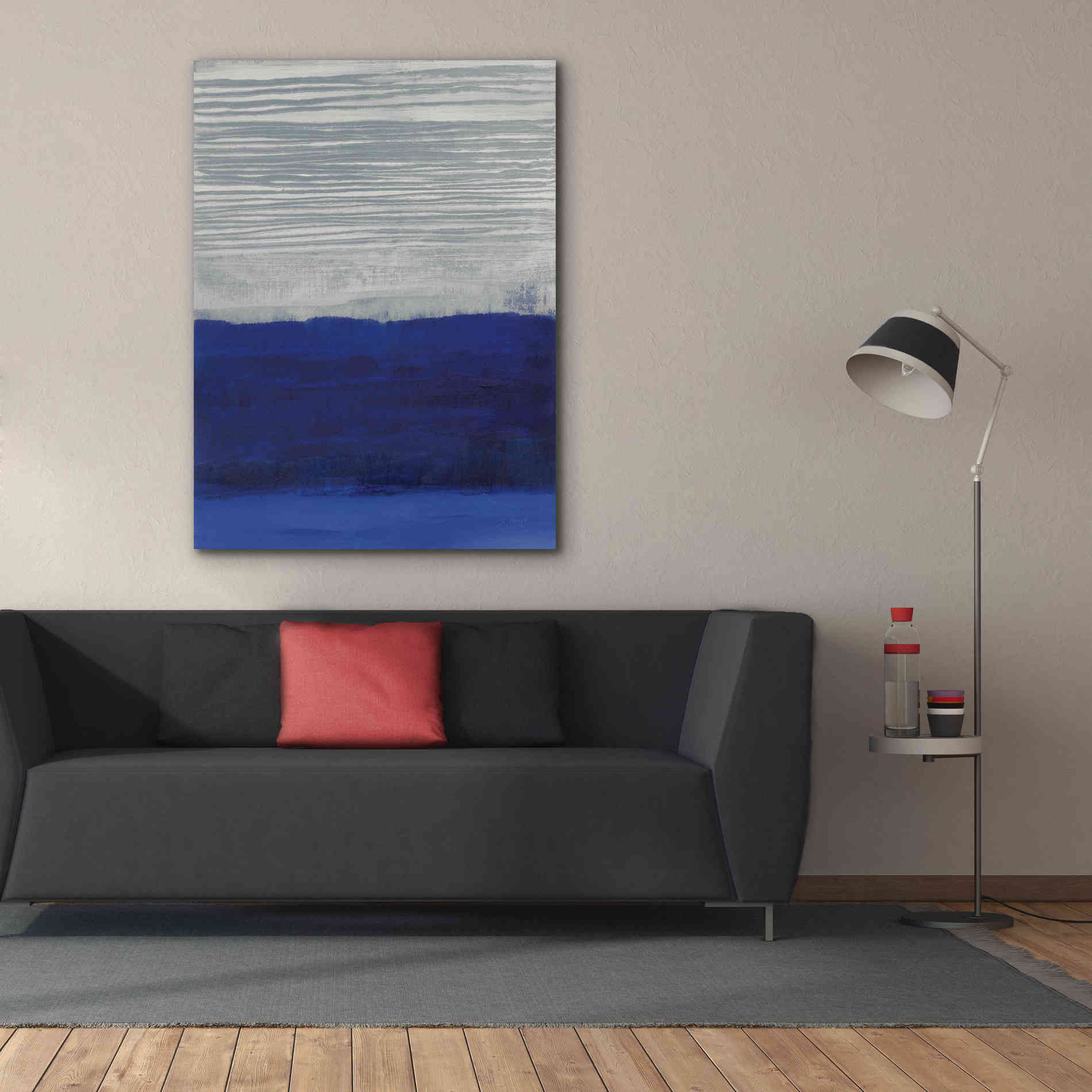 'Gray Haze' by Jo Maye, Canvas Wall Art,40 x 54