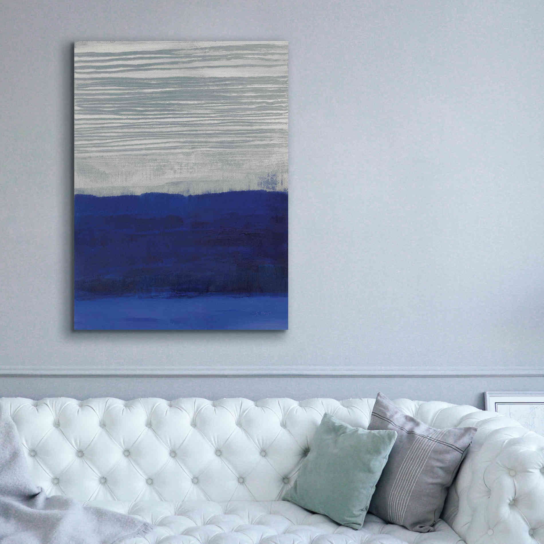 'Gray Haze' by Jo Maye, Canvas Wall Art,40 x 54