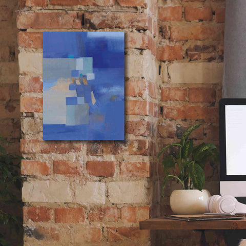 Image of 'Blue Dawn' by Jo Maye, Canvas Wall Art,12 x 16