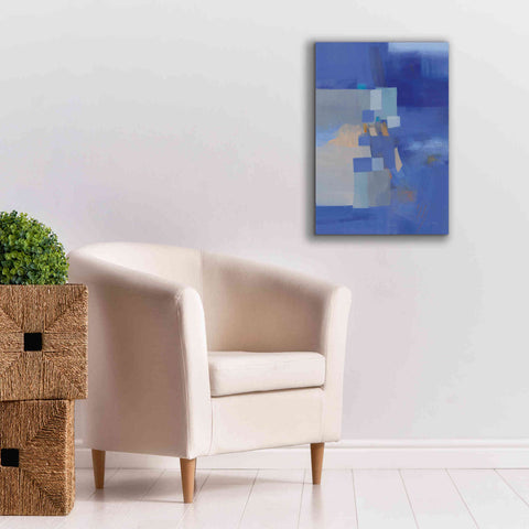 Image of 'Blue Dawn' by Jo Maye, Canvas Wall Art,18 x 26