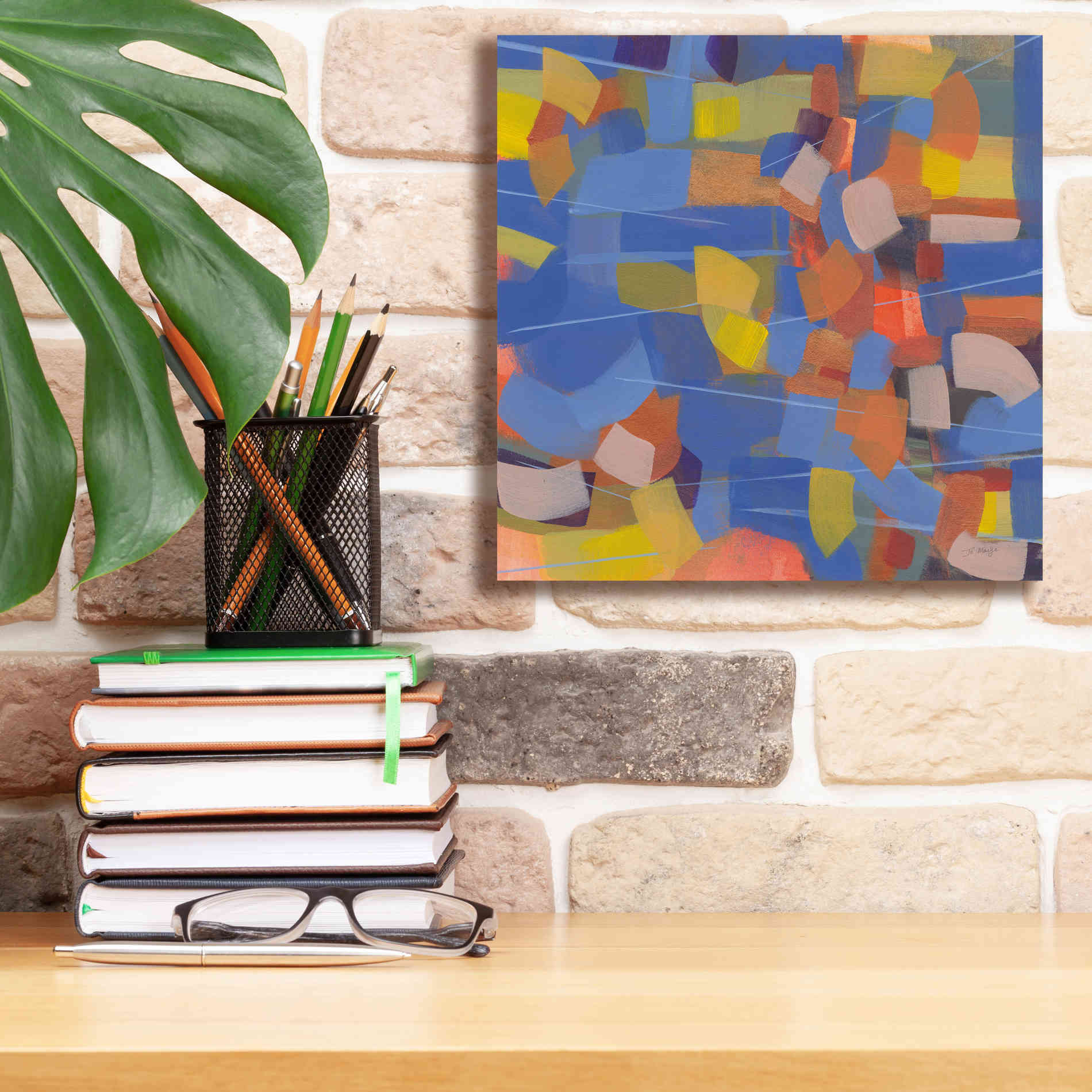 'Intensity' by Jo Maye, Canvas Wall Art,12 x 12