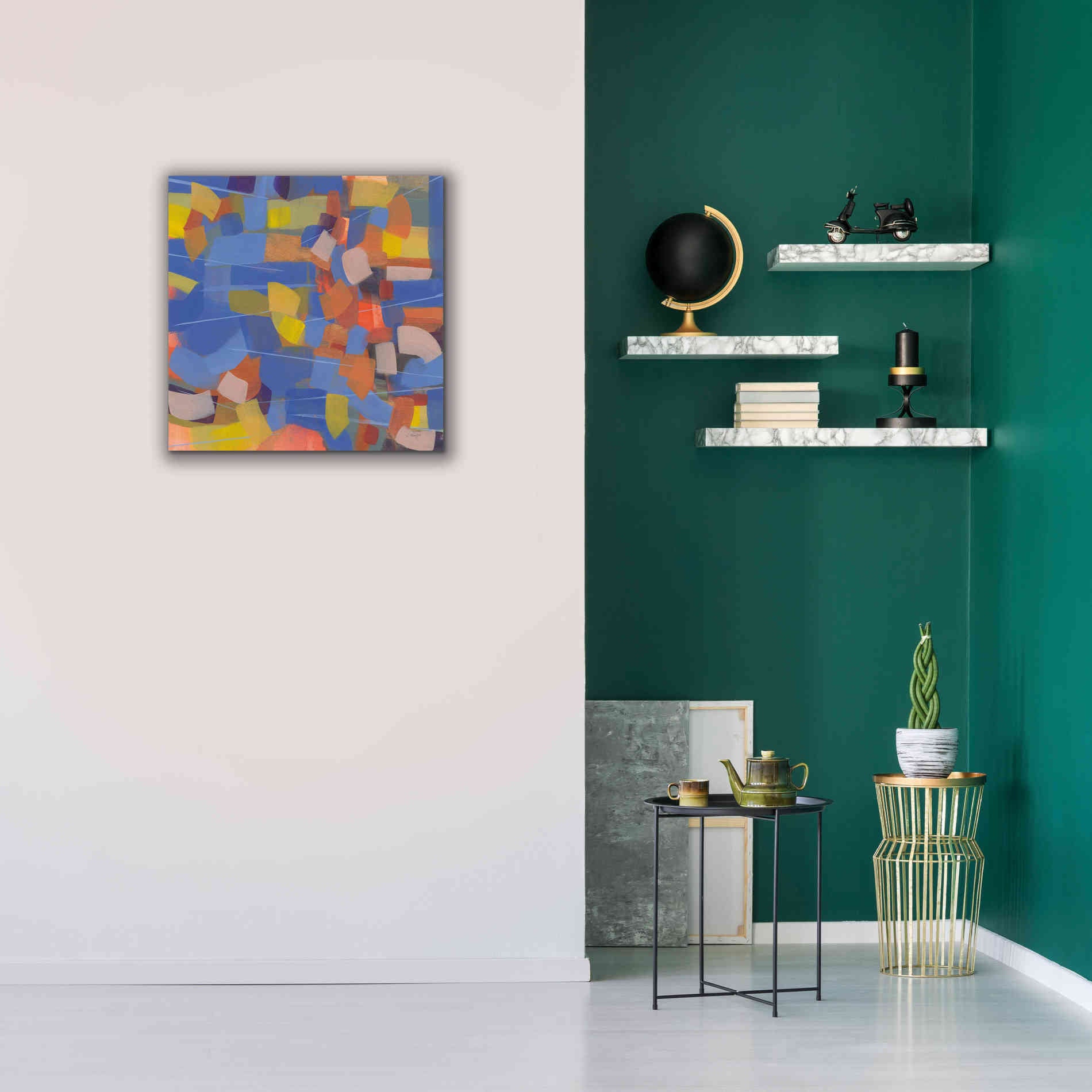 'Intensity' by Jo Maye, Canvas Wall Art,26 x 26