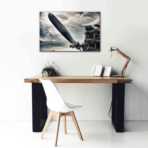 Image of 'Aero Maquina' by Nathan Larson, Canvas Wall Art,40 x 26