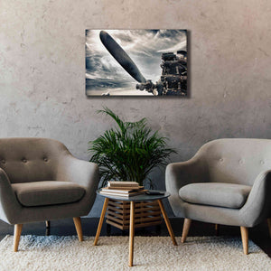 'Aero Maquina' by Nathan Larson, Canvas Wall Art,40 x 26