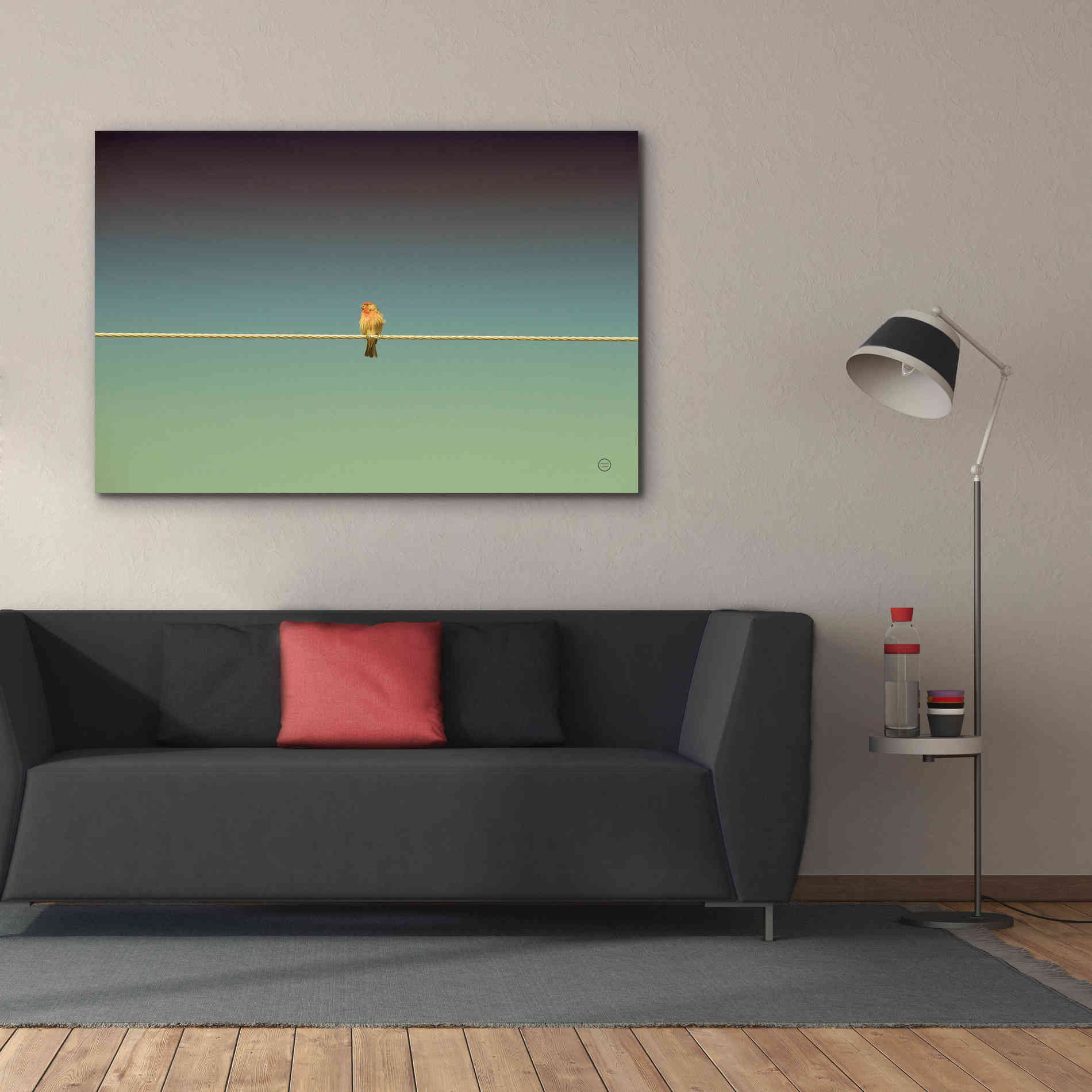 'Waiting' by Nathan Larson, Canvas Wall Art,60 x 40
