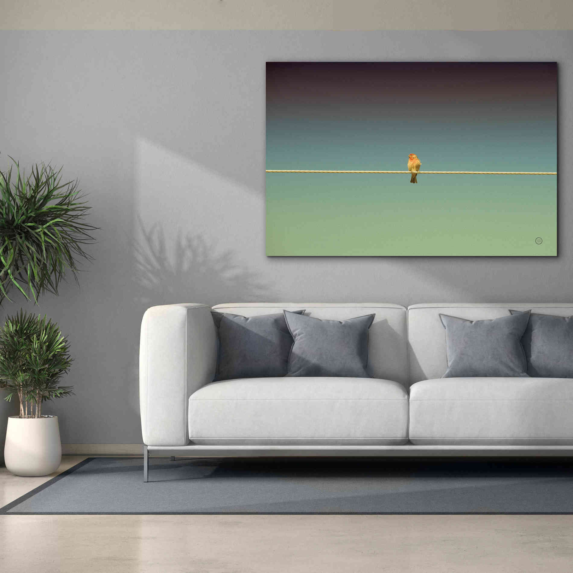 'Waiting' by Nathan Larson, Canvas Wall Art,60 x 40