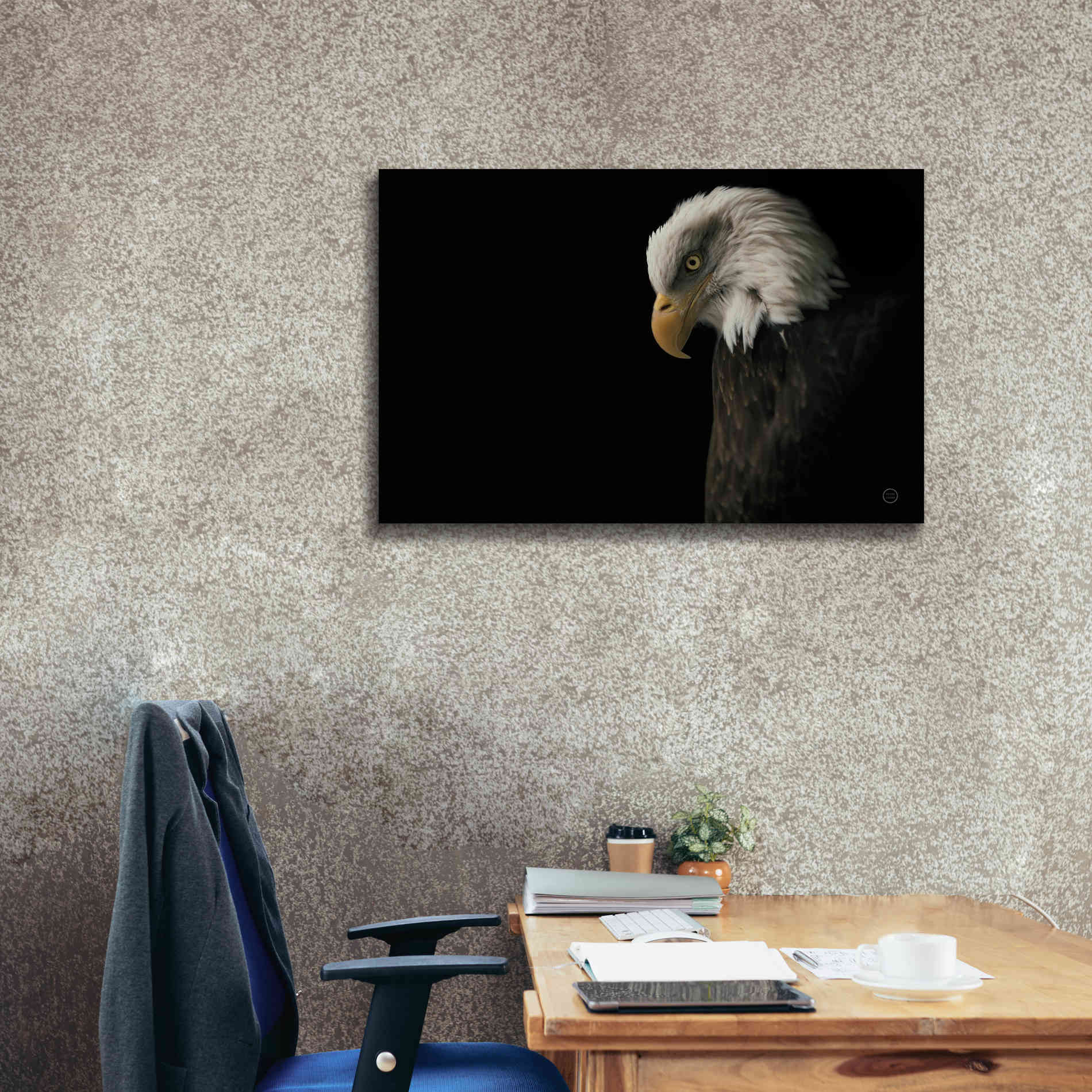 'Eagle Bow' by Nathan Larson, Canvas Wall Art,40 x 26