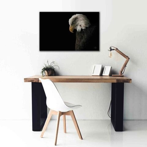 Image of 'Eagle Bow' by Nathan Larson, Canvas Wall Art,40 x 26