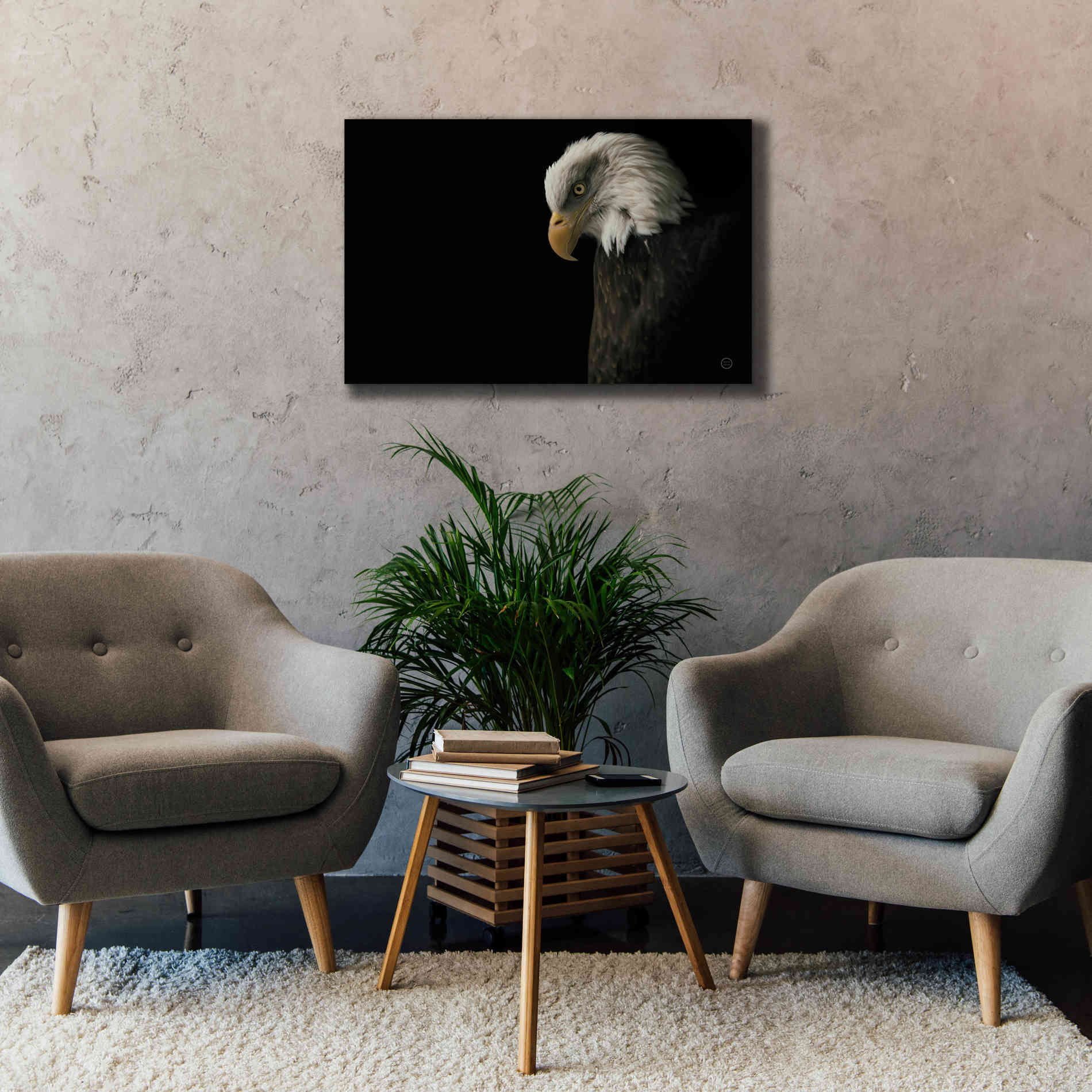 'Eagle Bow' by Nathan Larson, Canvas Wall Art,40 x 26
