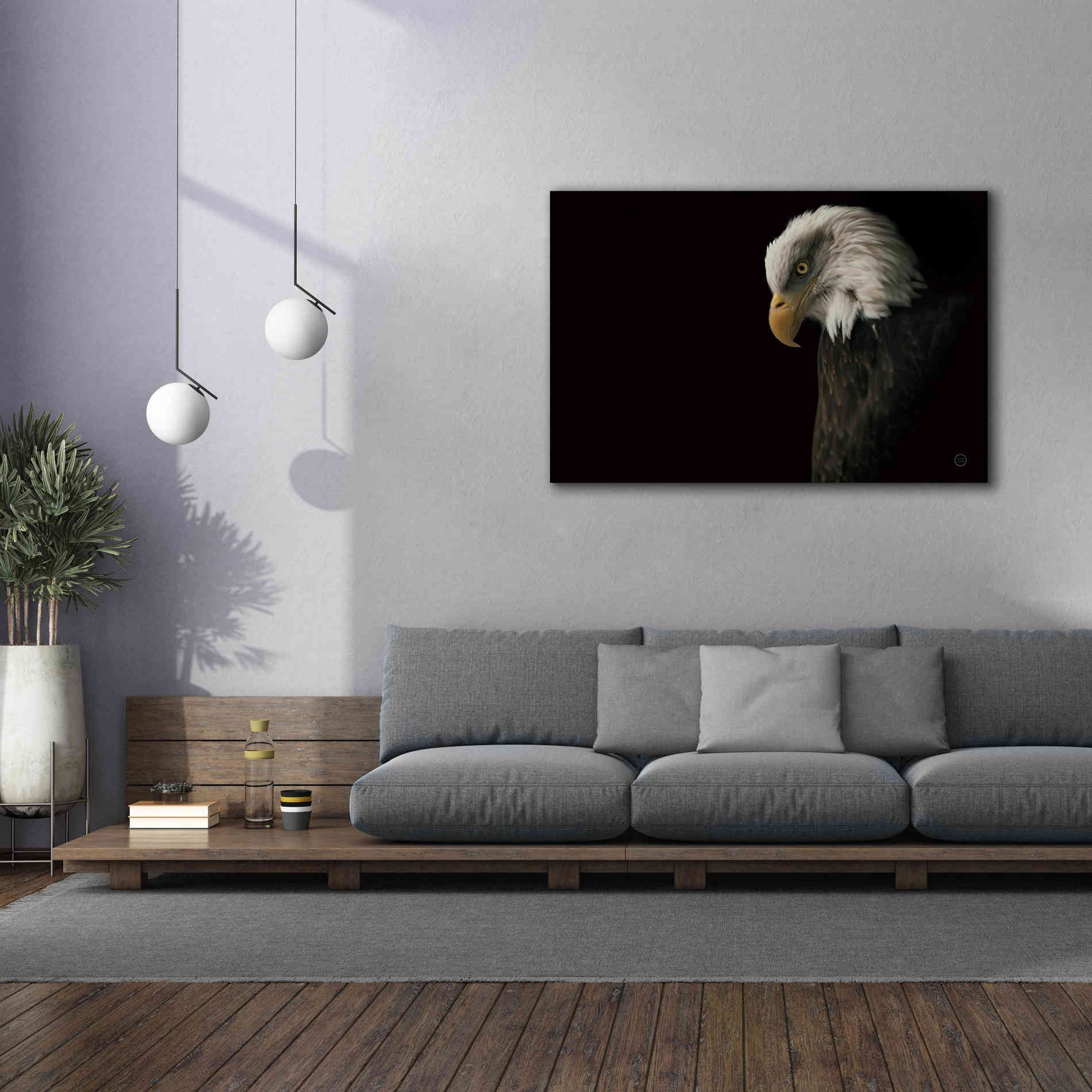 'Eagle Bow' by Nathan Larson, Canvas Wall Art,60 x 40