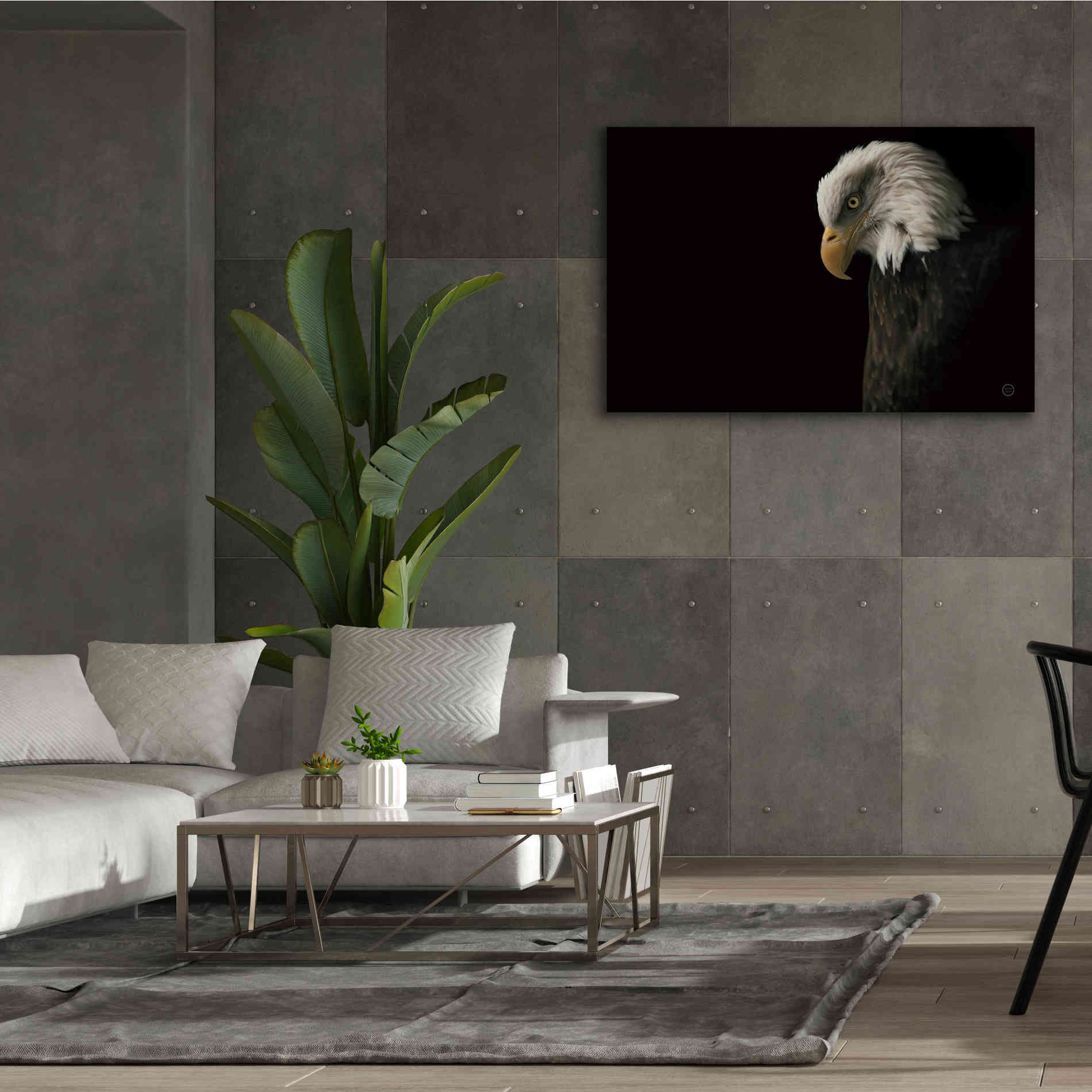 'Eagle Bow' by Nathan Larson, Canvas Wall Art,60 x 40