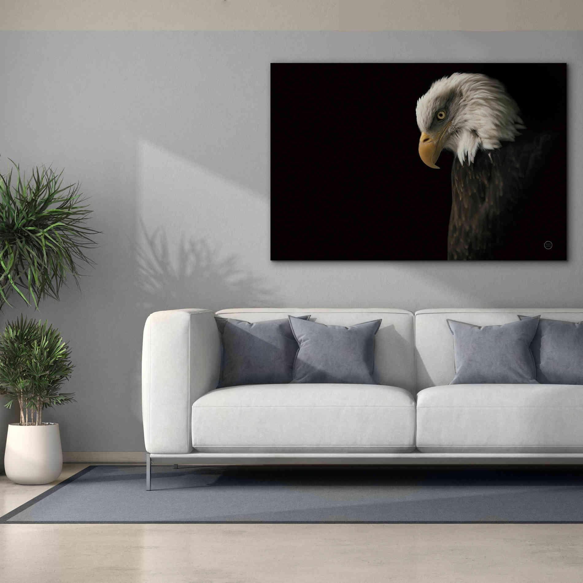 'Eagle Bow' by Nathan Larson, Canvas Wall Art,60 x 40