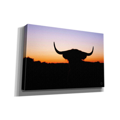 Image of 'Bull Set' by Nathan Larson, Canvas Wall Art