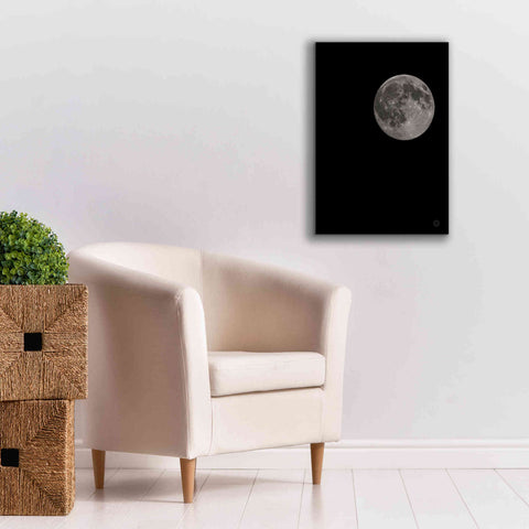 Image of 'Moon Detail I' by Nathan Larson, Canvas Wall Art,18 x 26