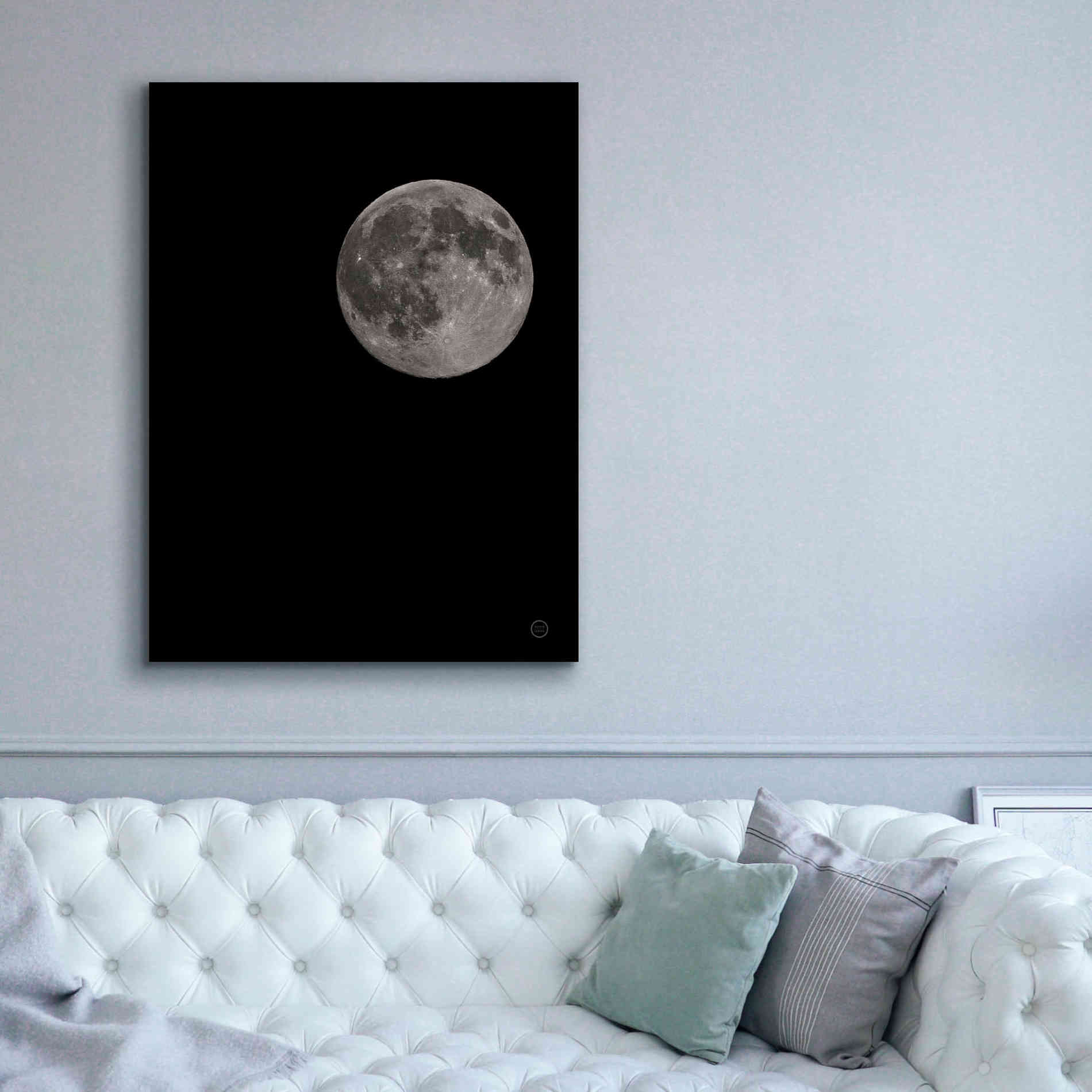 'Moon Detail I' by Nathan Larson, Canvas Wall Art,40 x 54